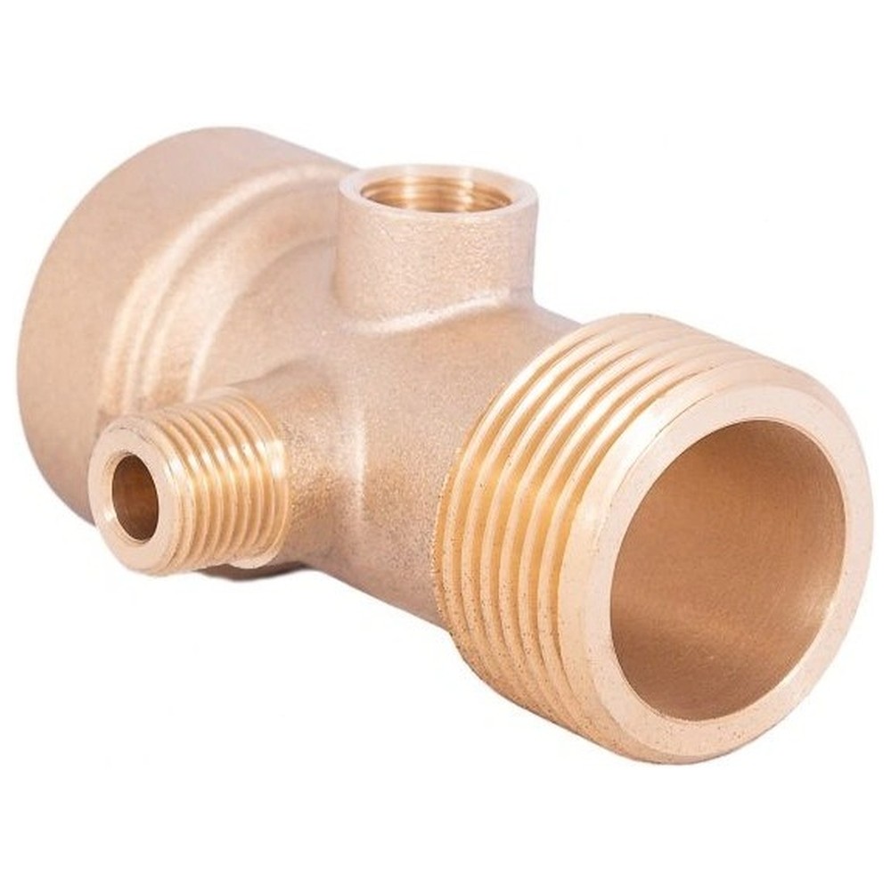 Штуцер 4-ходовой Belamos 1 для манометра латунный 4WAY (MAN)