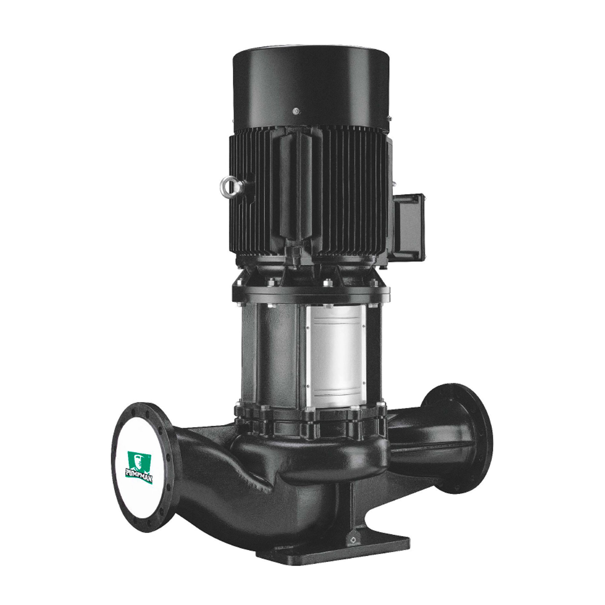 Насос циркуляционный PUMPMAN TD80-18G/2 с сухим ротором In-Line 380 В 4 кВт TD80-18G/2