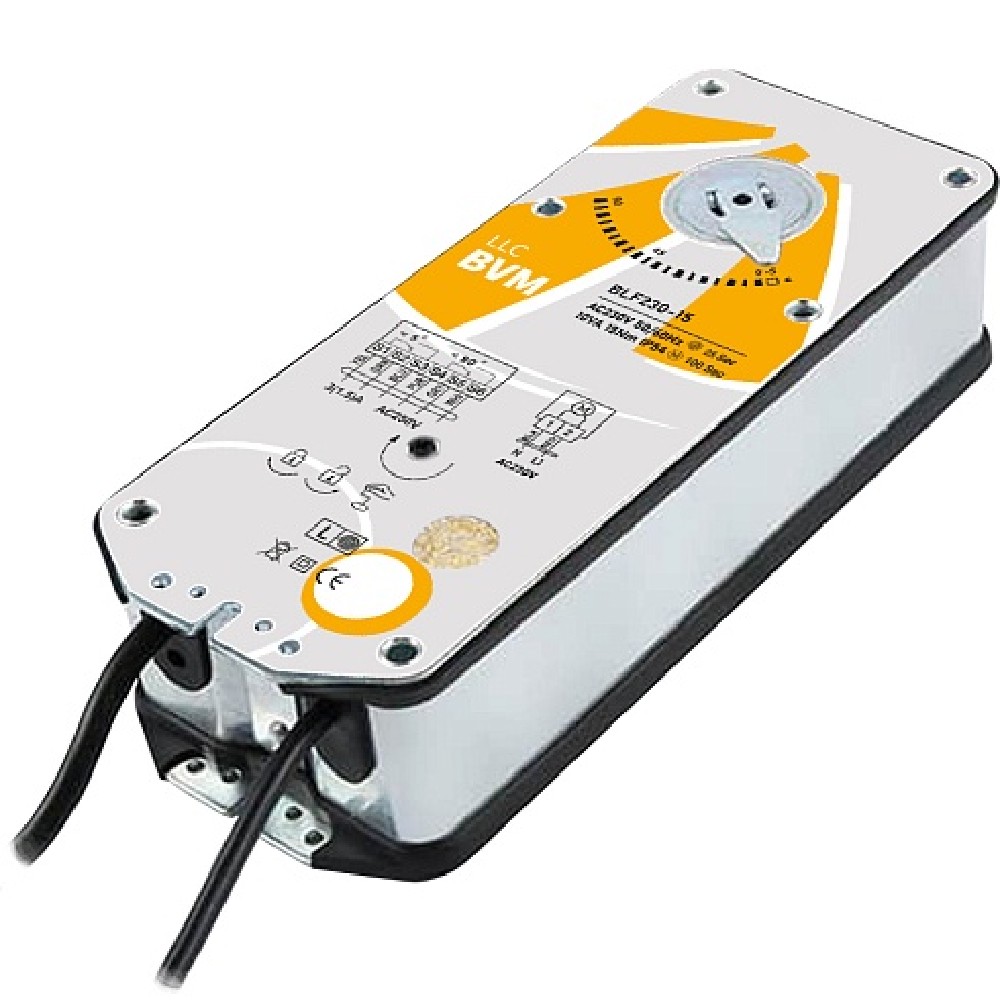 Электропривод противопожарного клапана BVM BLF230-15 15 Нм 230 В с возвратной пружиной BLF230-15