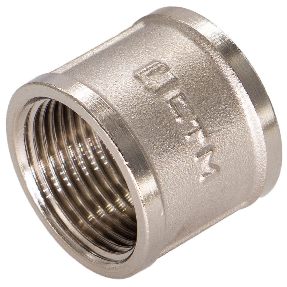 Муфта прямая CTM 1 1/2 ВР-ВР латунь 1215437