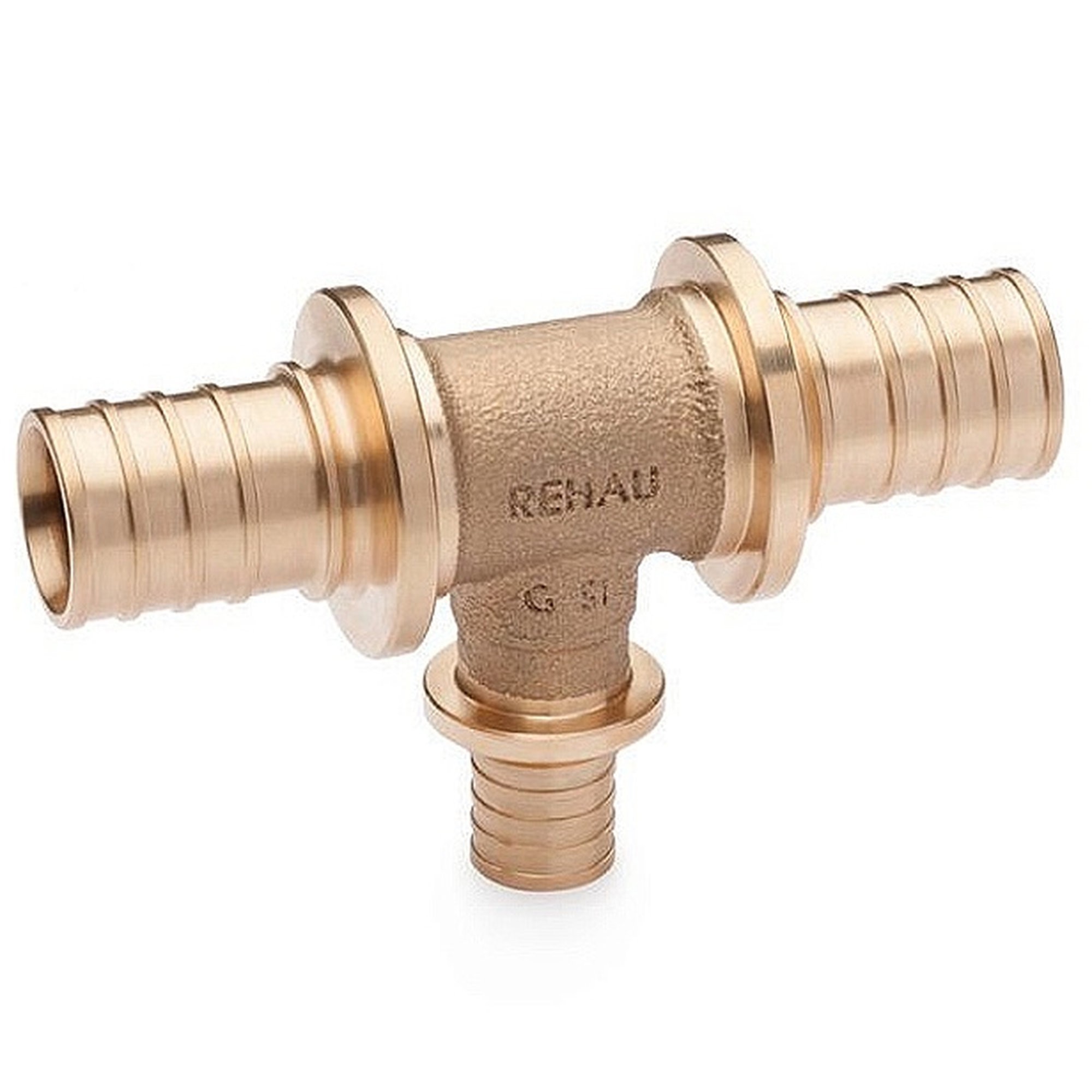 Тройник REHAU RAUTITAN PLATINUM RX с уменьшенным боковым проходом 32-25-32 14564621001