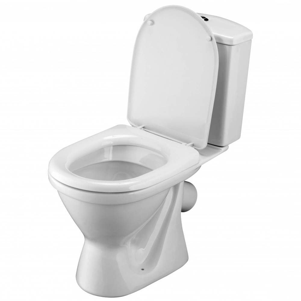 Унитаз-компакт Santek Алькор косой выпуск с сиденьем и бачком 1WH302196