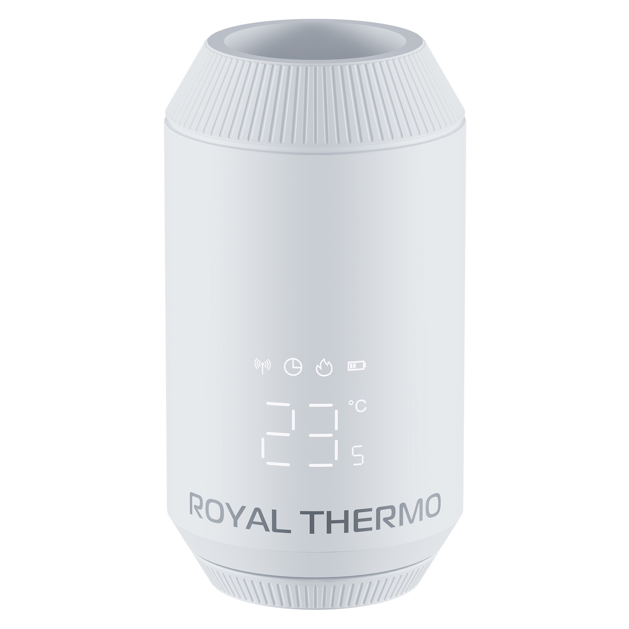 Термостат радиаторный электронный Royal Thermo Smart Heat 2.0 белый НС-1735430