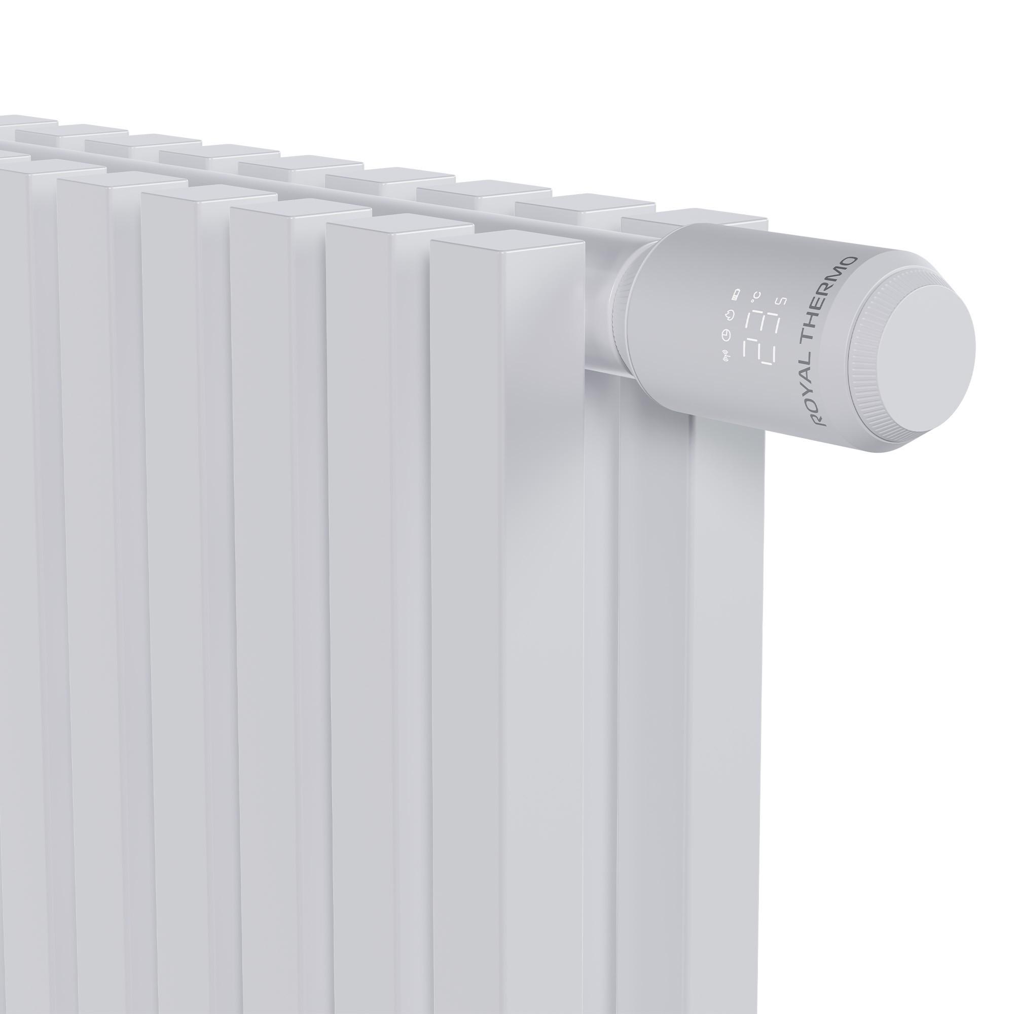 Термостат радиаторный электронный Royal Thermo Smart Heat 2.0 белый НС-1735430