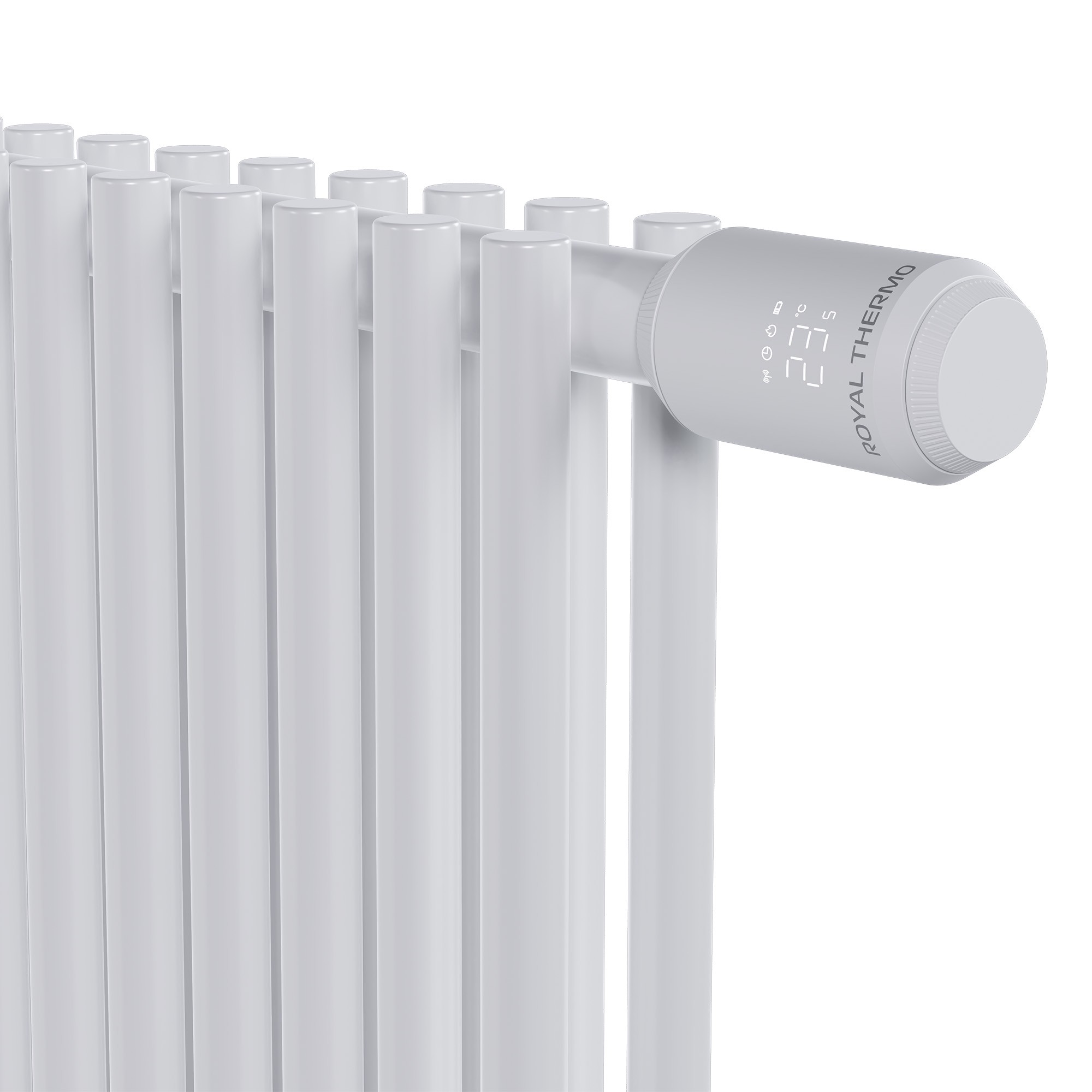 Термостат радиаторный электронный Royal Thermo Smart Heat 2.0 белый НС-1735430