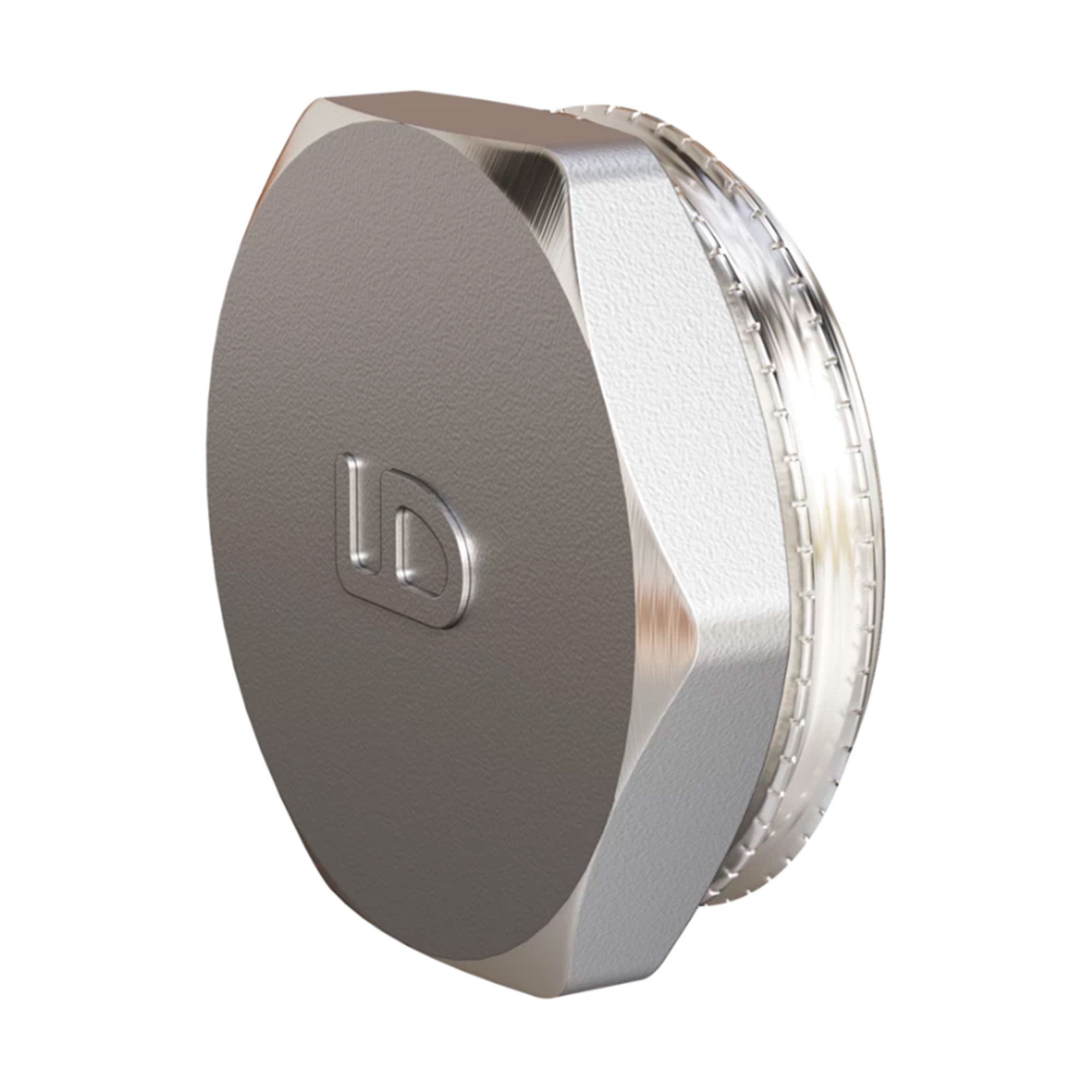 Заглушка LD Pride 1 DN 25 НР латунная никелированная 1295362