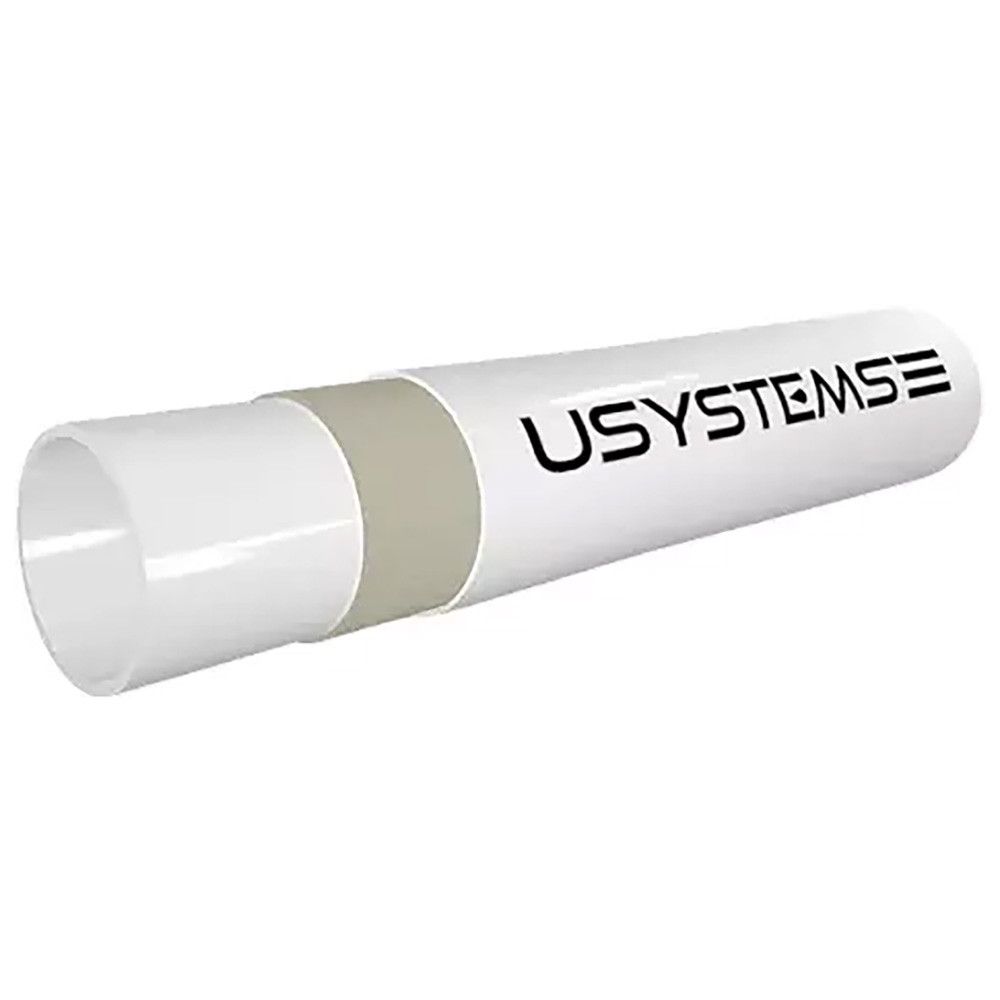 Труба из сшитого полиэтилена Usystems Radi Pipe PE-Xa белая 16x2,0 мм PN6 бухта 480 м 1137020