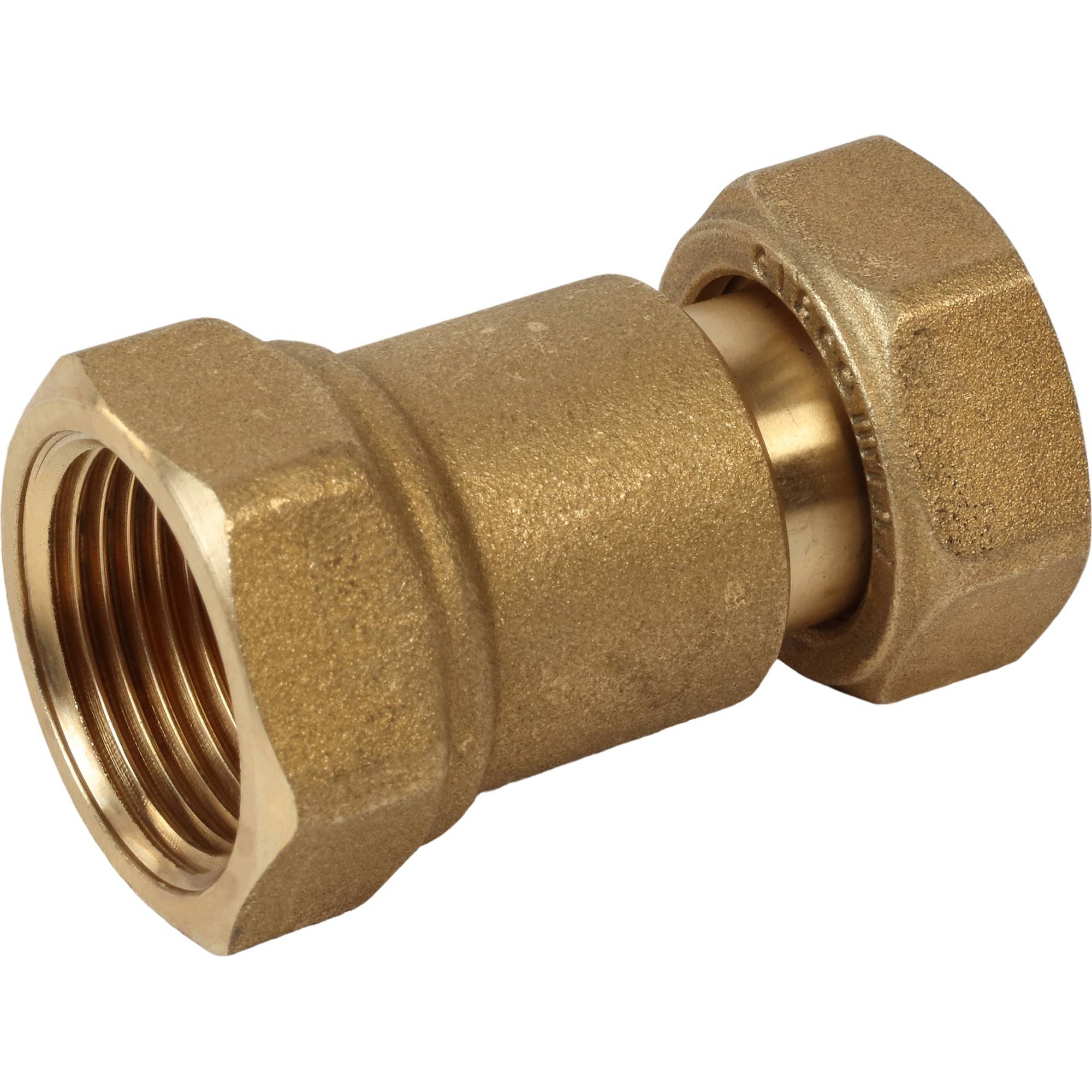 Фитинг телескопический Giacomini R176P 3/4 x 3/4 дюйма R176PY018