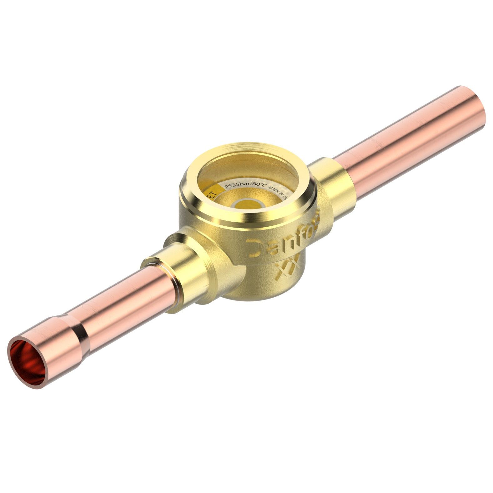 Стекло смотровое Danfoss SGP 10s N 3/8 ODF 015L0182R
