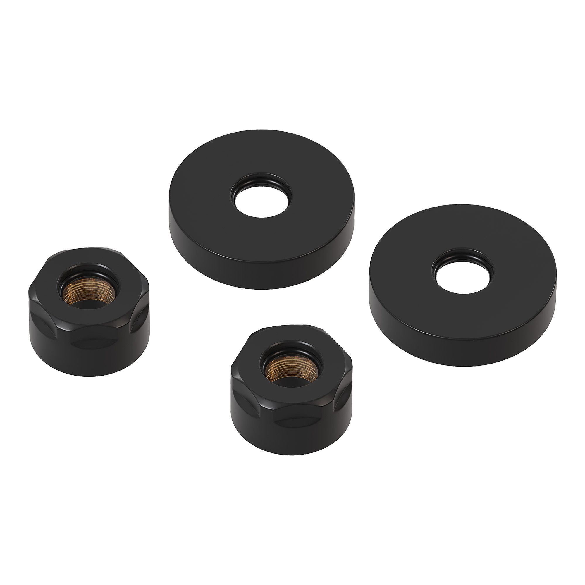 Набор подключения Royal Thermo Design 3/4 EK - 15 мм черный RAAKD11534BL