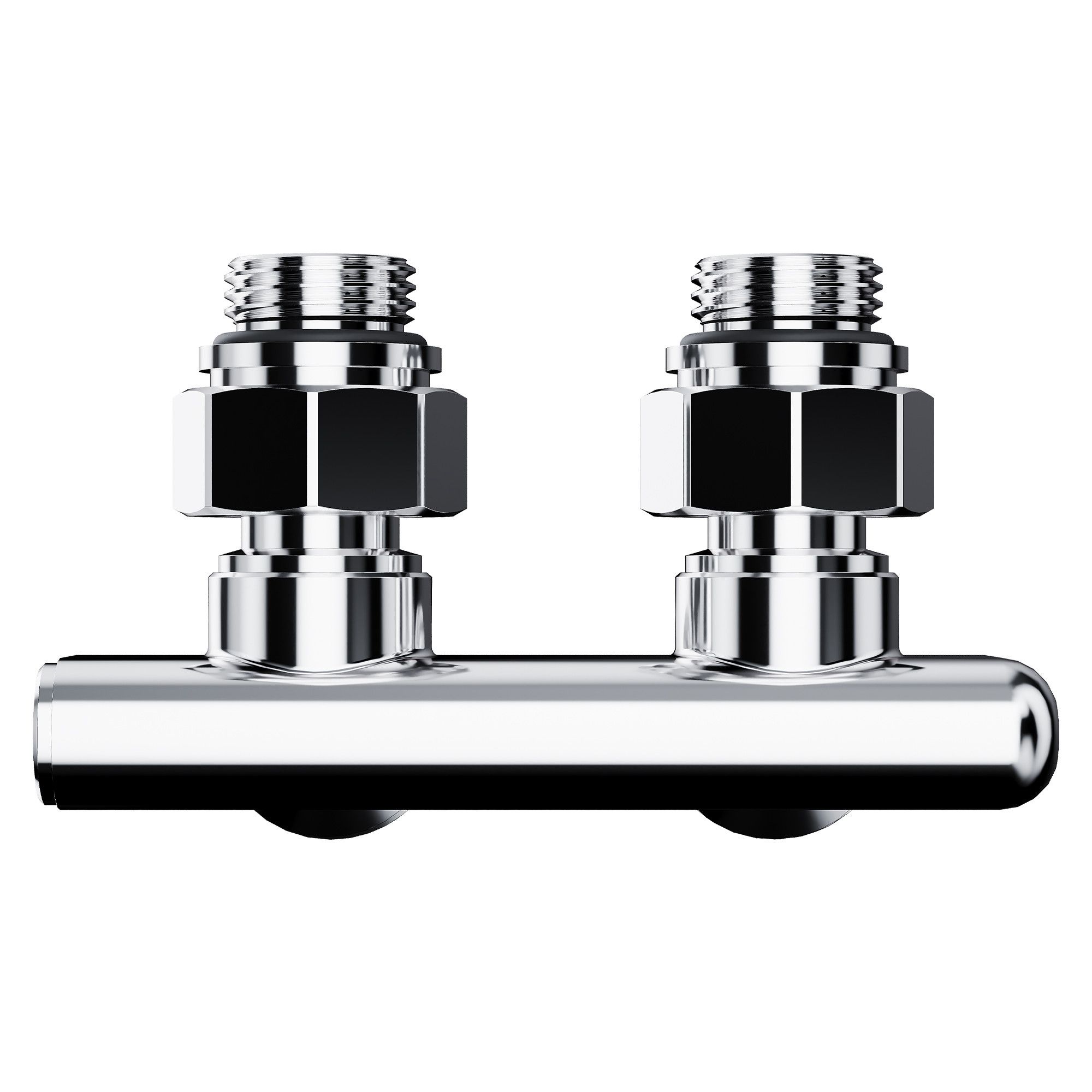 Узел нижнего подключения перекрестный Royal Thermo Design угловой 1/2"х3/4" EK (хром)