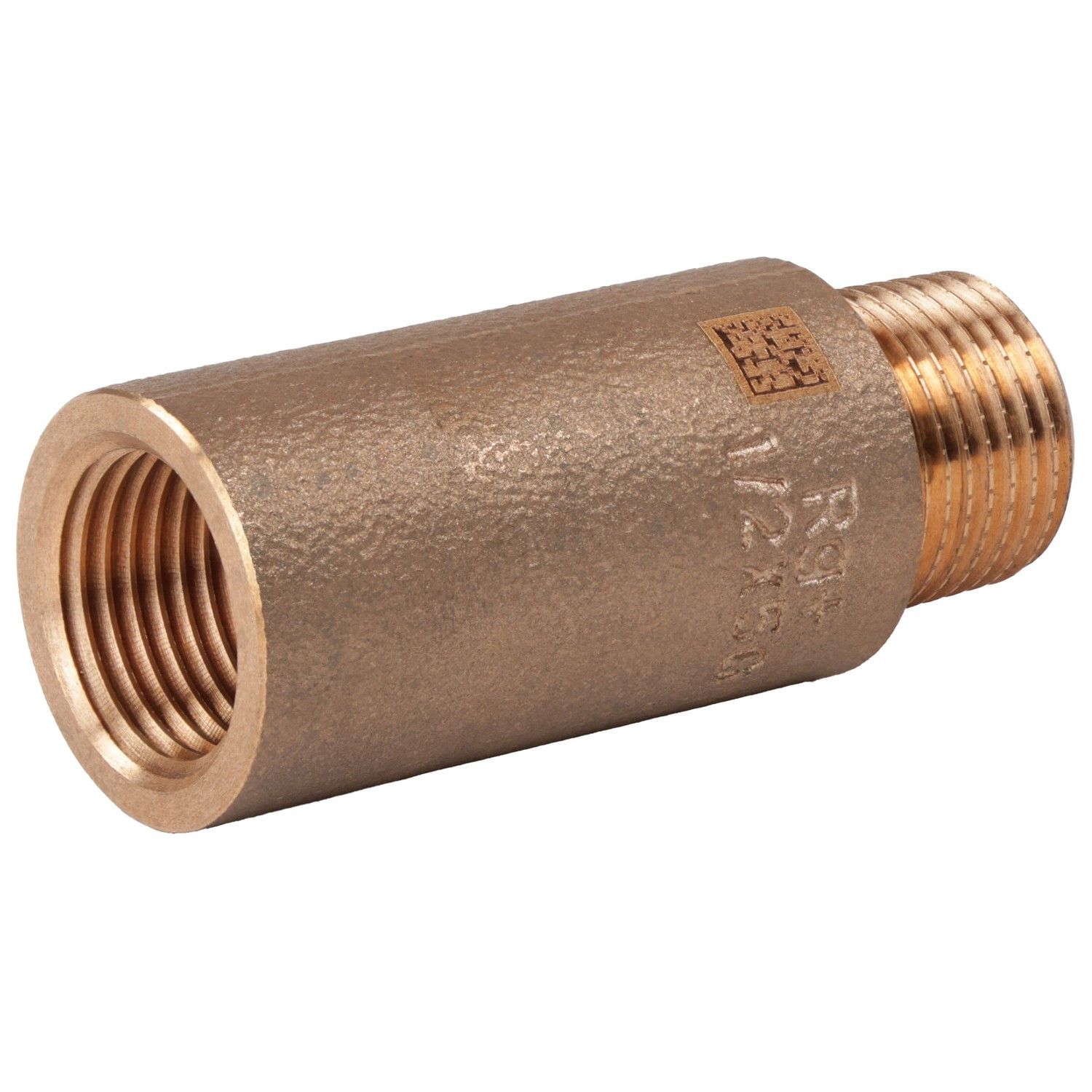 Удлинитель бронзовый REHAU Rautitan RX+ R1/2 x Rp1/2 50 мм 18751041050