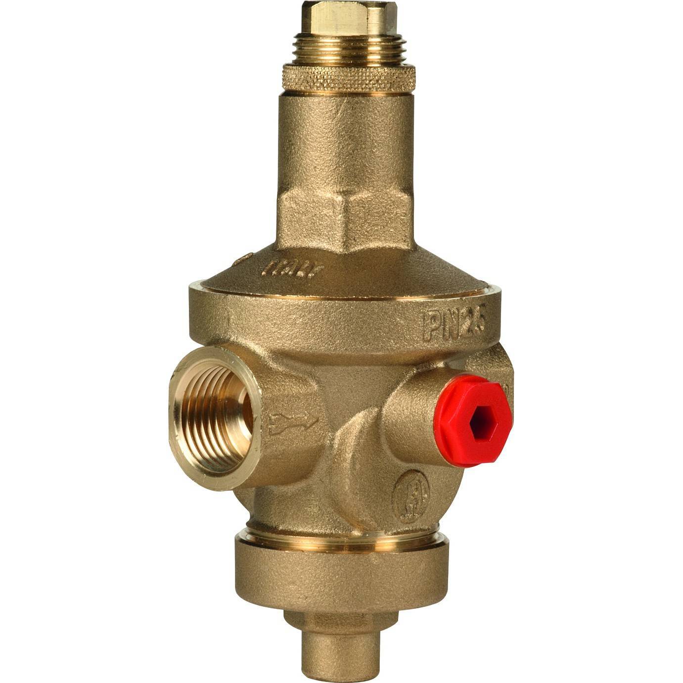 Редуктор давления Giacomini R153P 1 мембранный нехромированный R153PY005