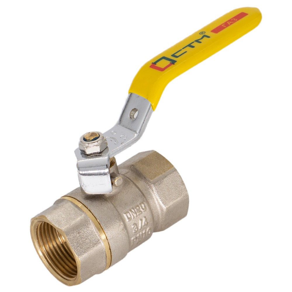 Кран шаровой газовый СТМ ГАЗ 3/4 Г/Г рычаг CGFFH034