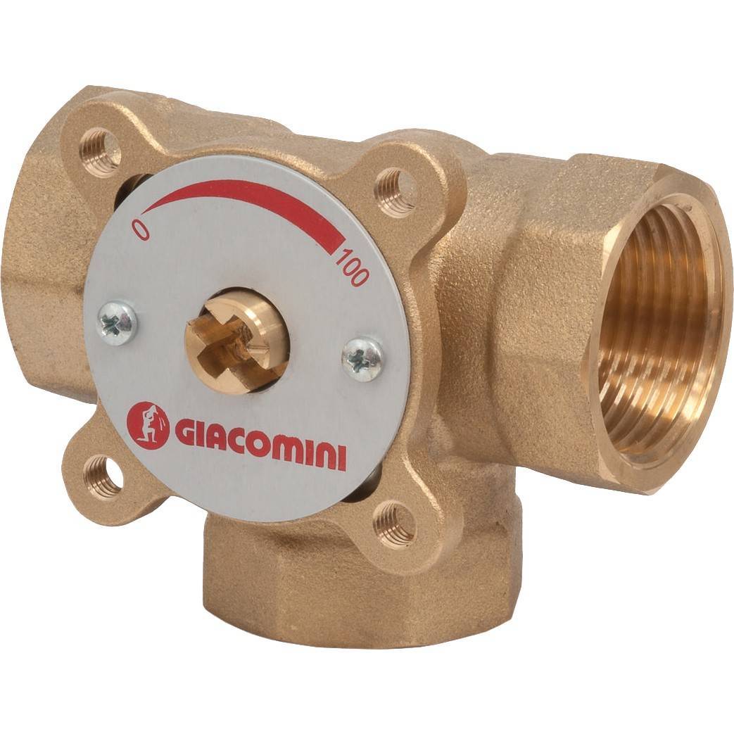 Клапан смесительный поворотный Giacomini 1 R297Y005