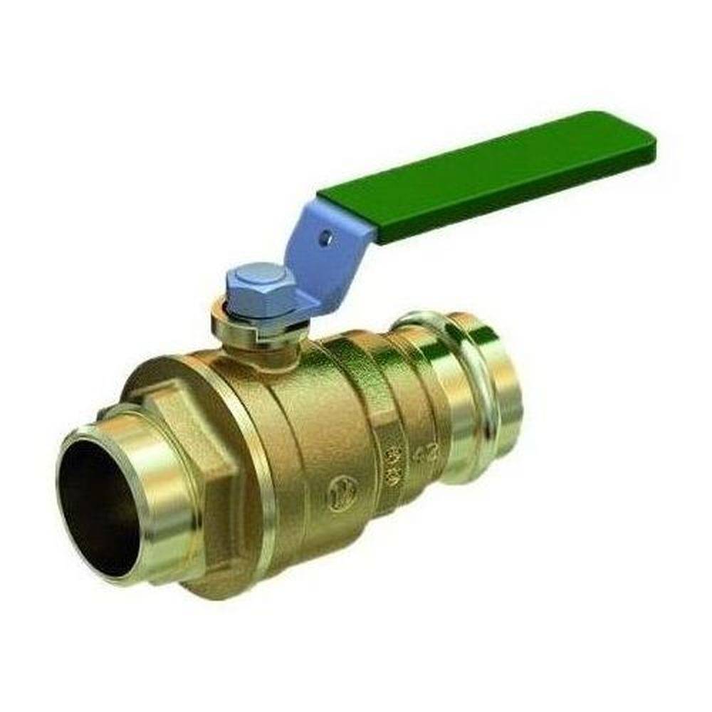 Кран шаровой Giacomini R853V ВР пресс-соединение 2 x 54 мм R853VY138