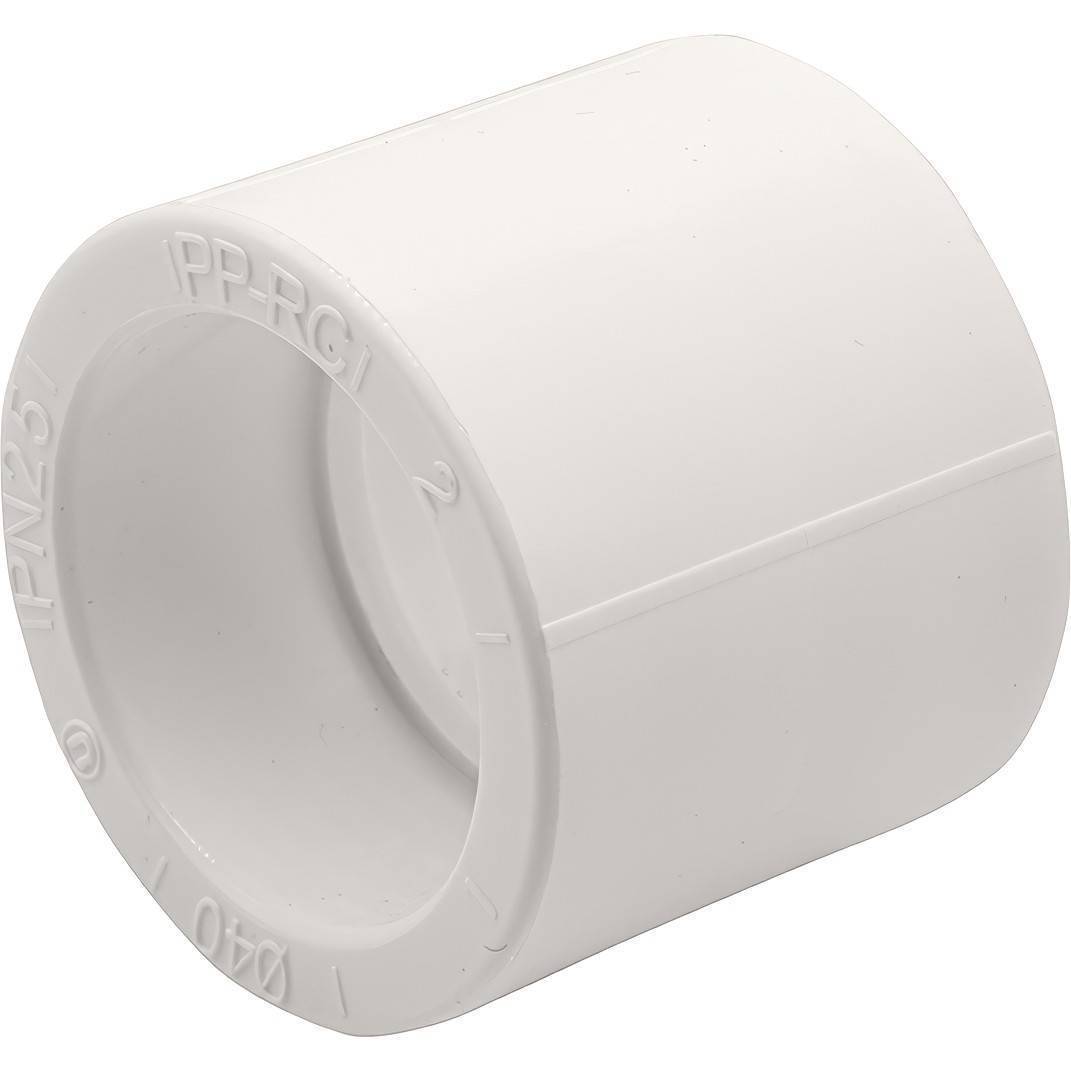 Муфта соединительная PP-R THERMOLIGHT 40 мм белая НС-1620572