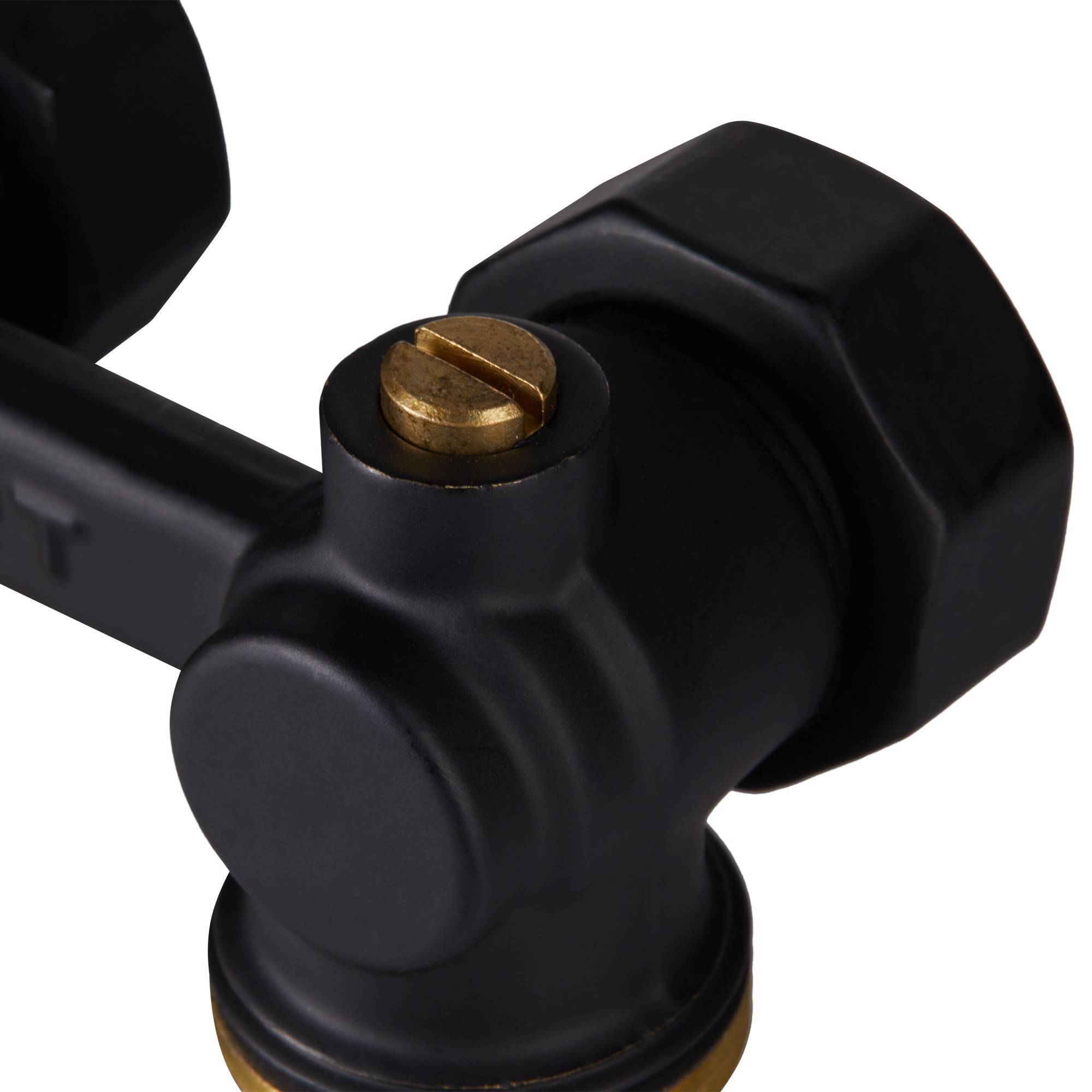 Узел нижнего подключения Royal Thermo угловой 1/2 x 3/4 EK черный RTE 07.00004