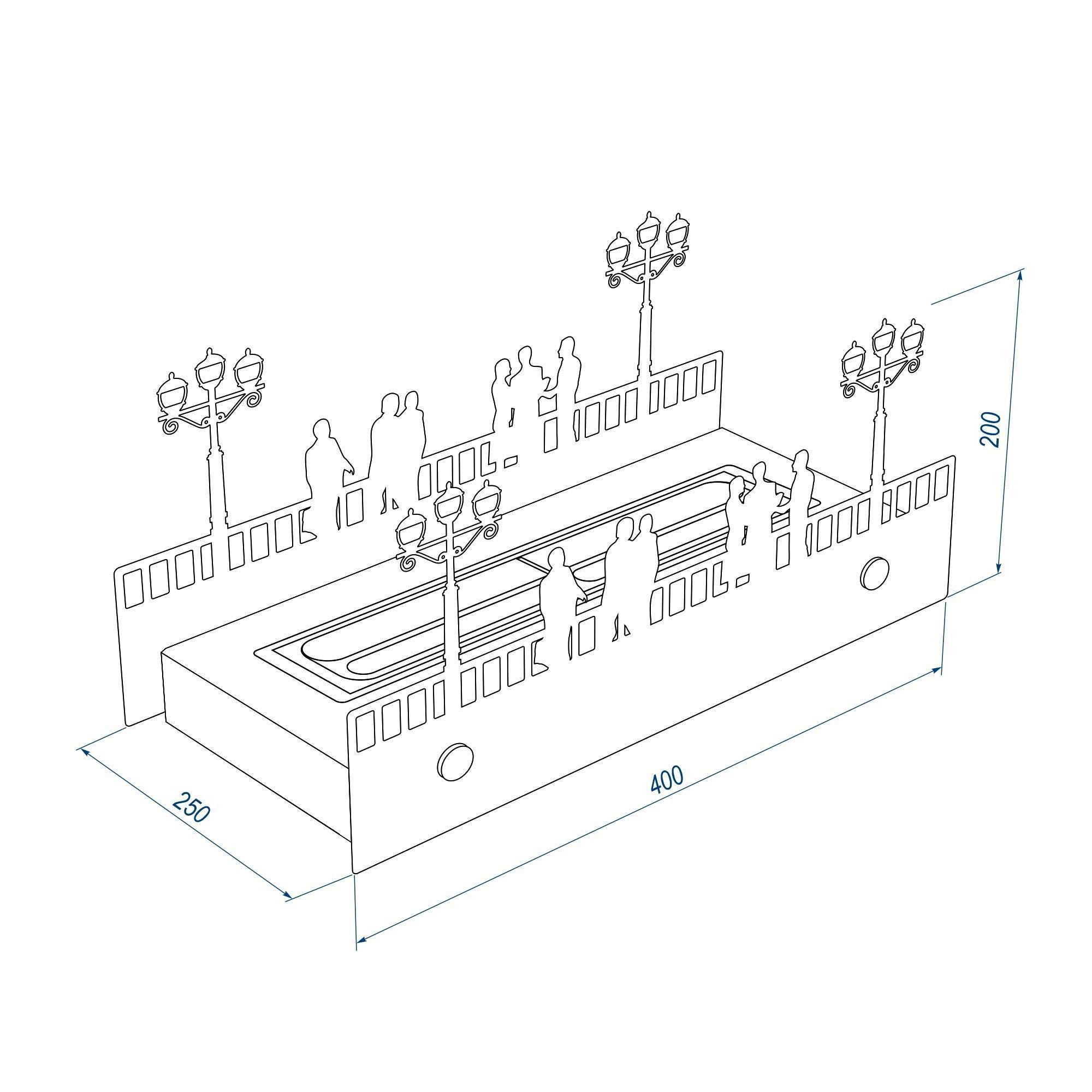 Биокамин настольный Firelight BFP-T400MB Magic BFP-T400MB