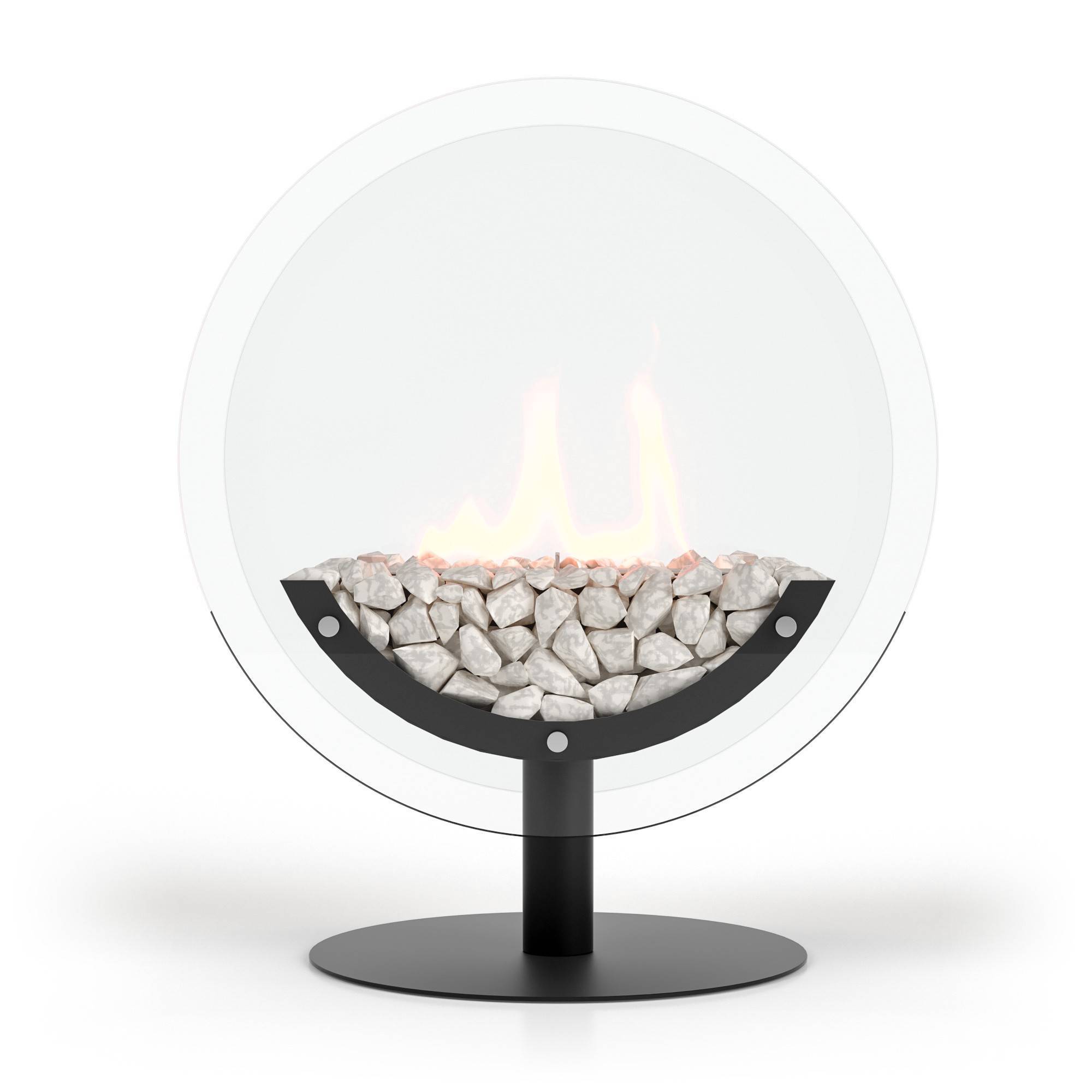 Биокамин напольный Royal Thermo RTBFP-F500L Lens