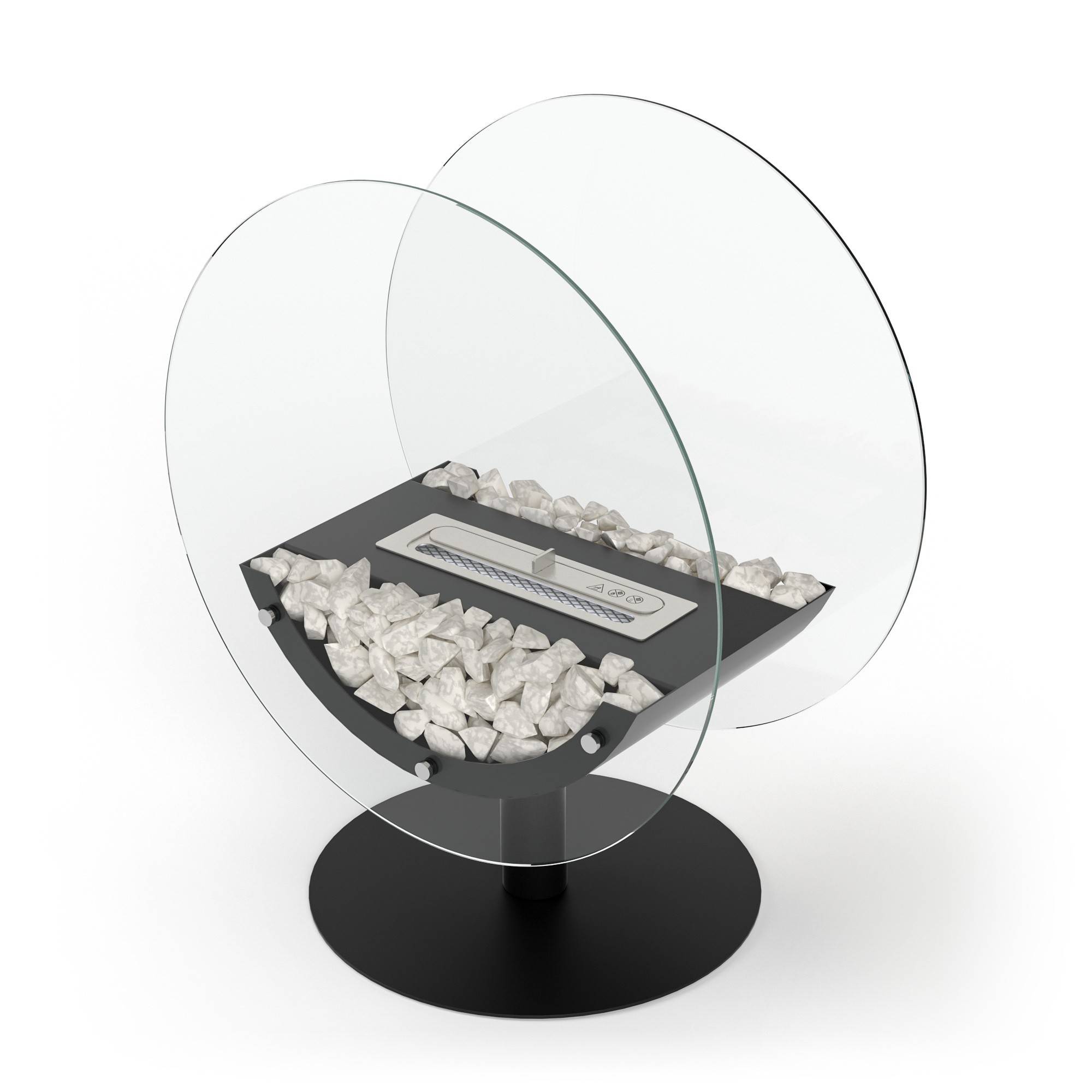 Биокамин напольный Royal Thermo RTBFP-F500L Lens