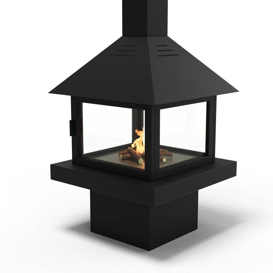 Биокамин напольный Royal Thermo RTBFP-F850I Island