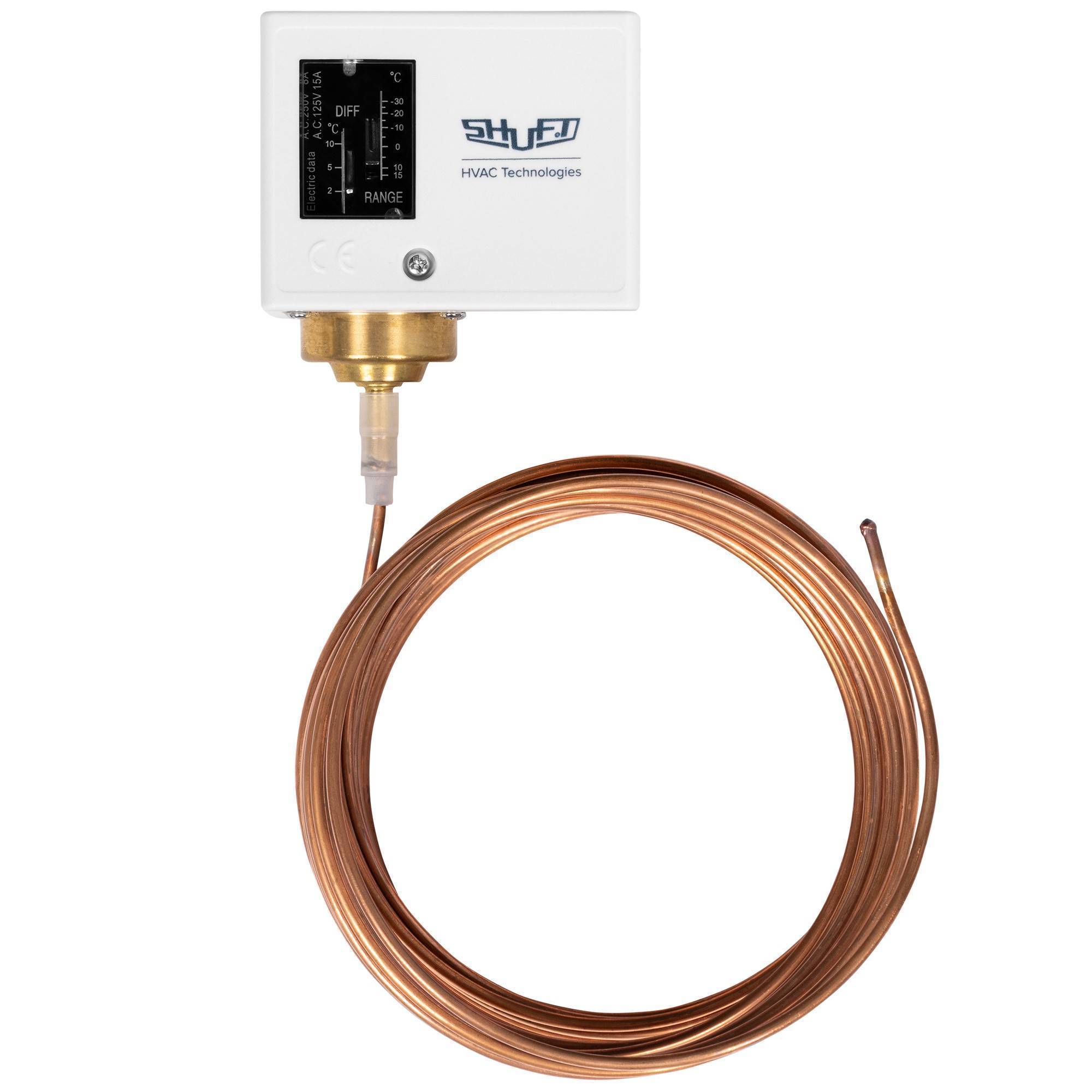 Реле температуры SHUFT TS-11,5 капиллярное 11,5 м TS-11,5