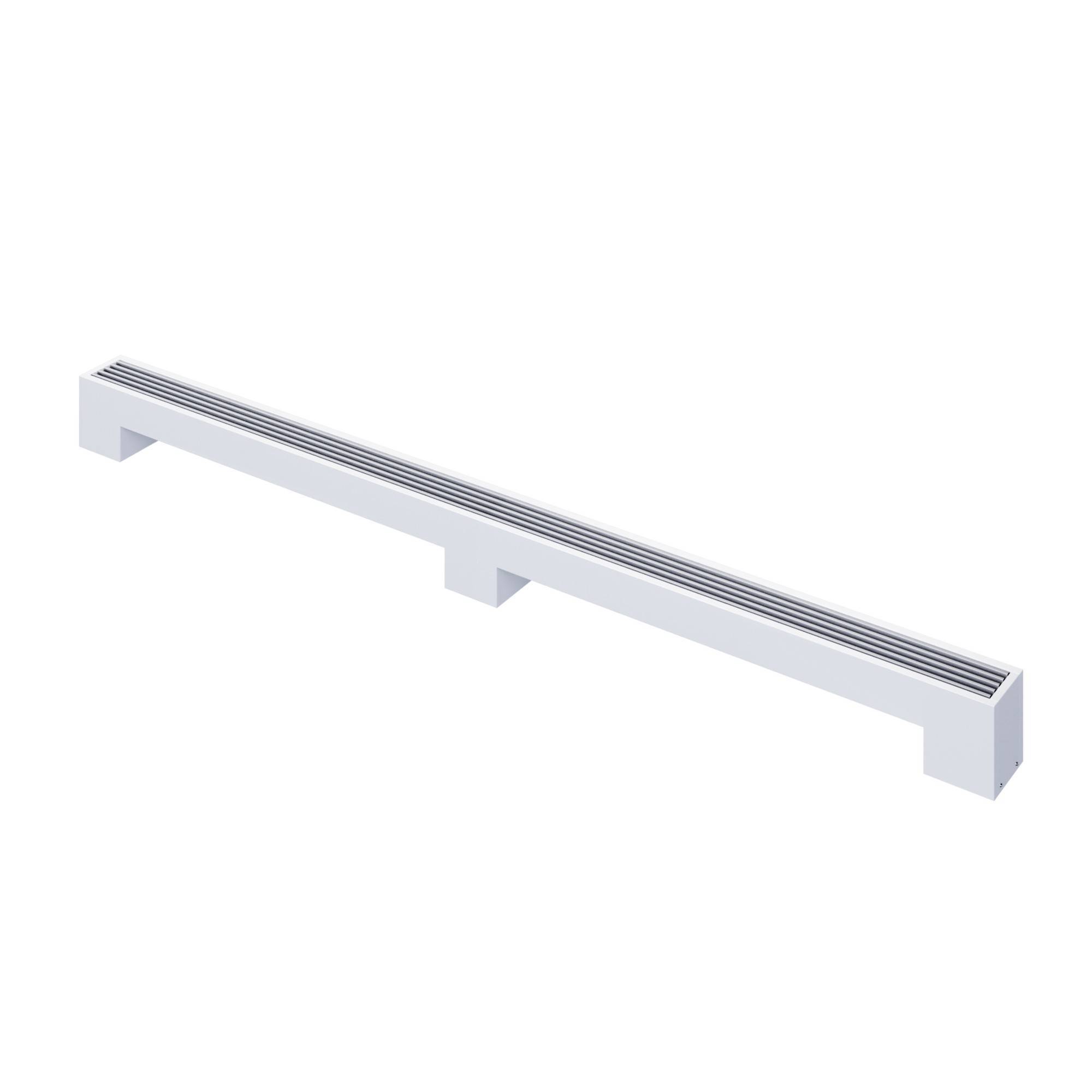 Конвектор напольный Royal Thermo STEP 80x130x2400 мм White Traffic НС-1608168