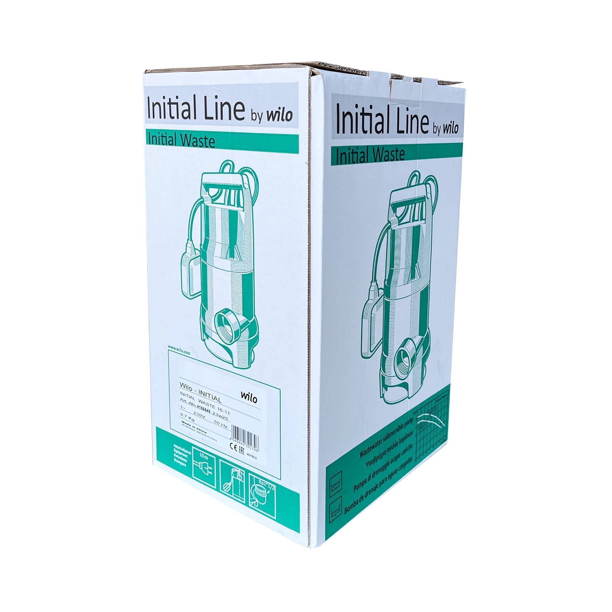 Насос дренажный Wilo Initian WASTE 16-11 4245565