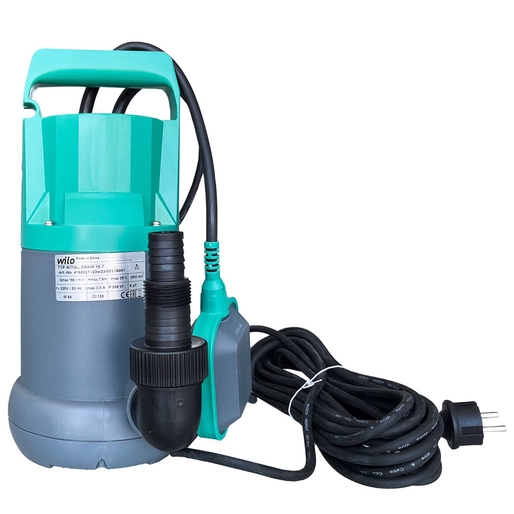 Насос дренажный Wilo Initian DRAIN 10-7 4245562