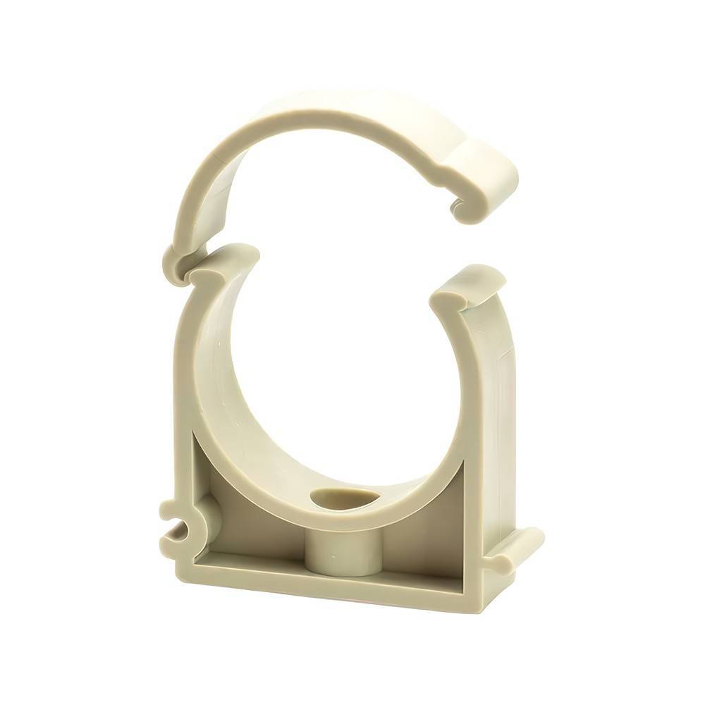 Опора для труб Lammin PPR с фиксатором 40 мм серая 1641862