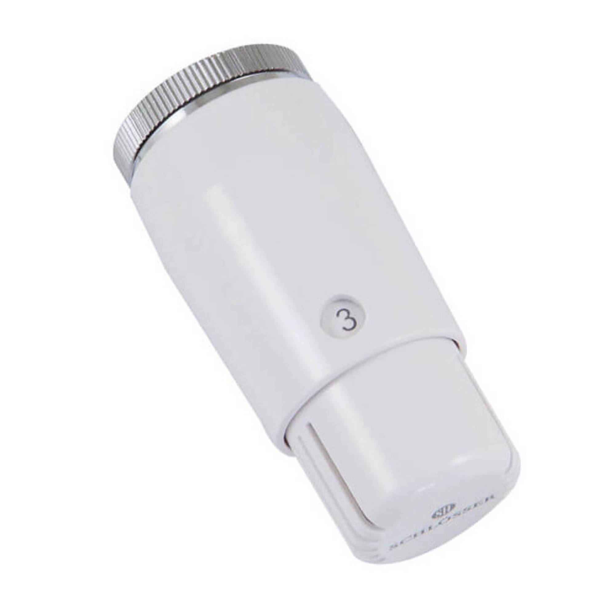 Головка термостатическая Schlosser MINI Diamant M30x1.5 белая 600100001