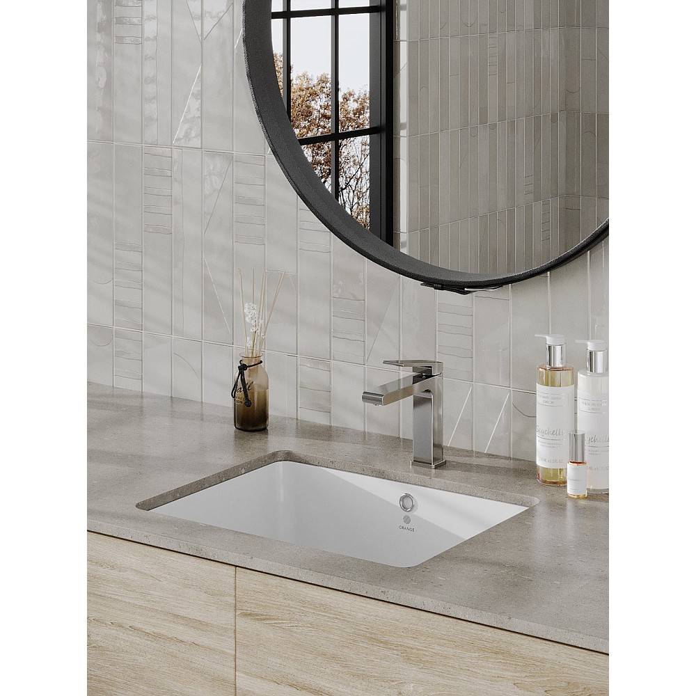 Раковина Orange B02-500W встраиваемая снизу санфарфор белый глянец B02-500W