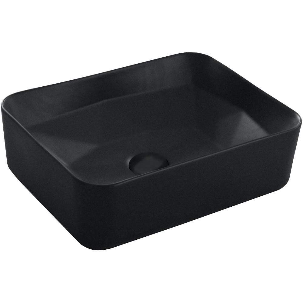 Раковина накладная Orange B02-460mb черный матовый B02-460mb