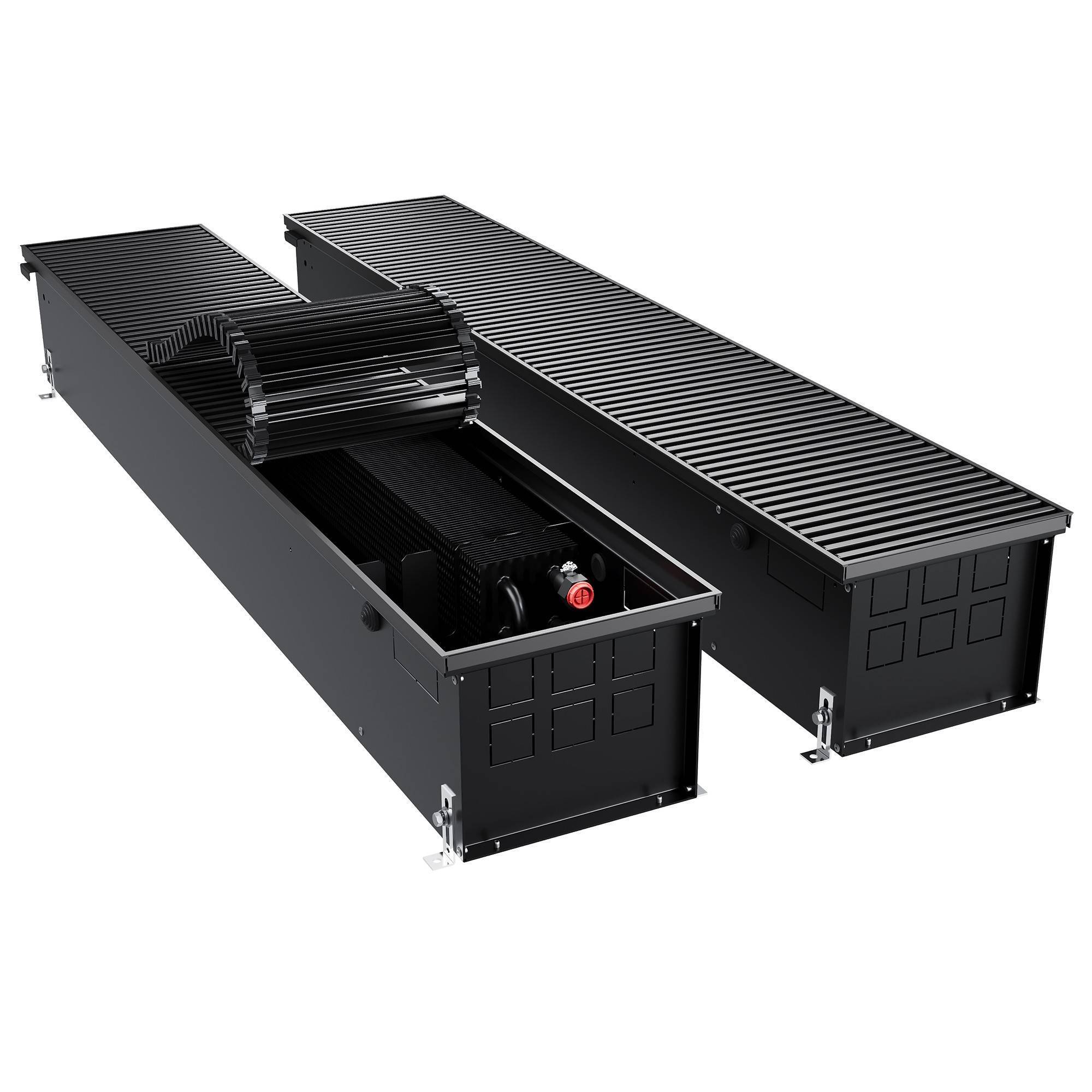 Конвектор внутрипольный Royal Thermo ATRIUM TURBO-190/250/2300-DG-U-BL НС-1666129