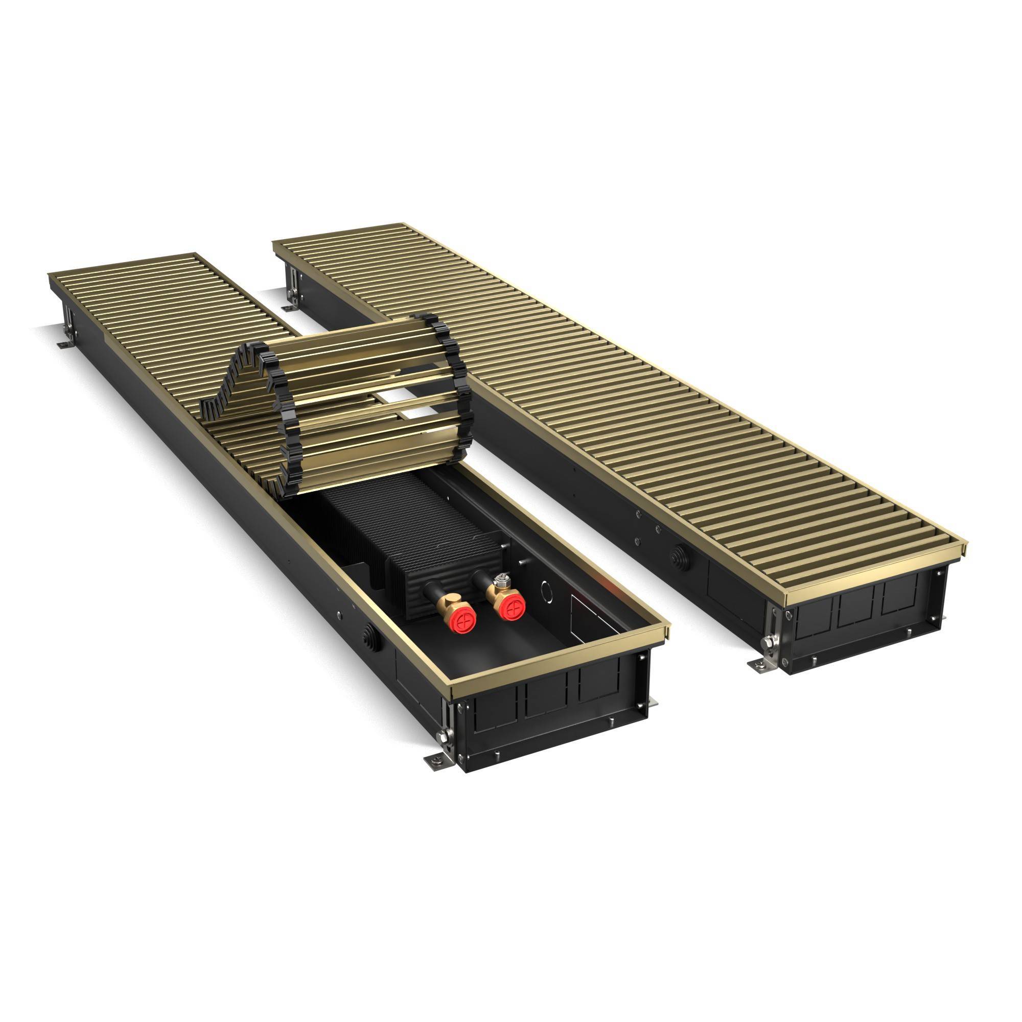 Конвектор внутрипольный Royal Thermo ATRIUM 90x200x1900 мм DG-U-LB НС-1558920