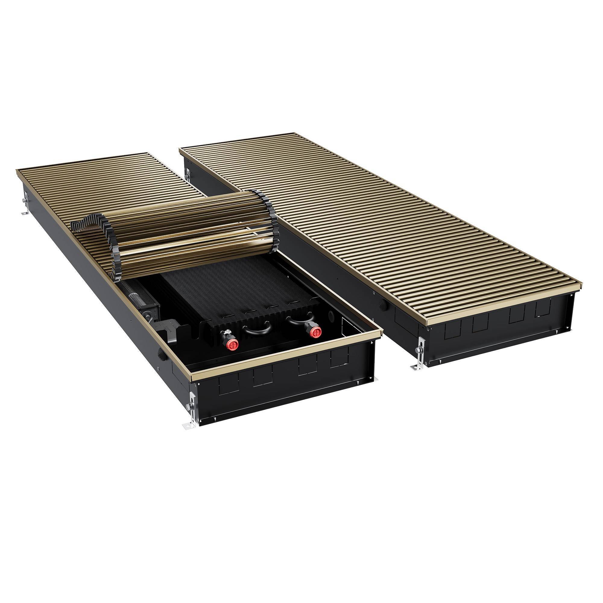 Конвектор внутрипольный Royal Thermo ATRIUM TURBO 110x400x2000 мм инверторный DG-U-AU НС-1665708