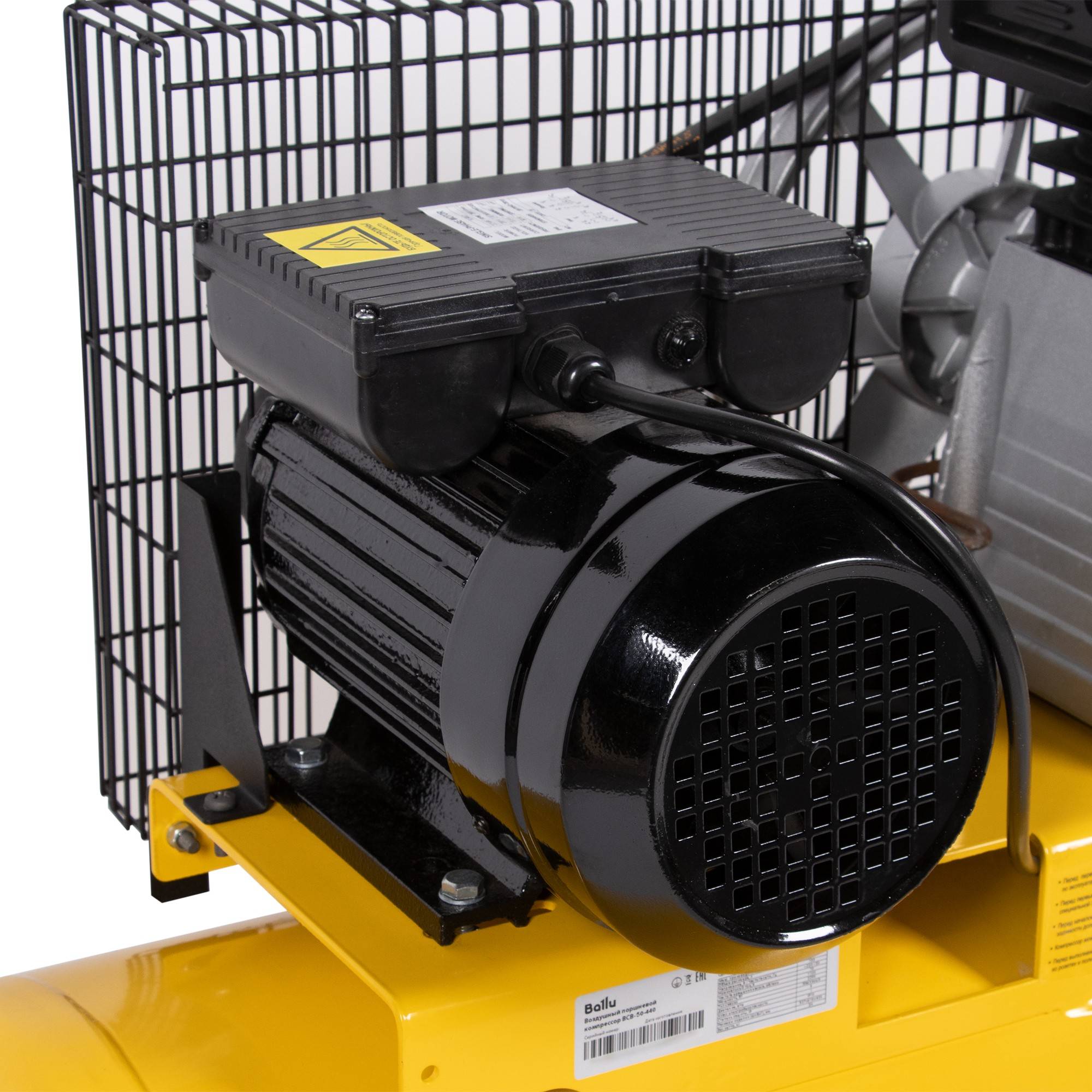 Компрессор ременной масляный Ballu BCB-50-440 50 л 440 л/мин BCB-50-440