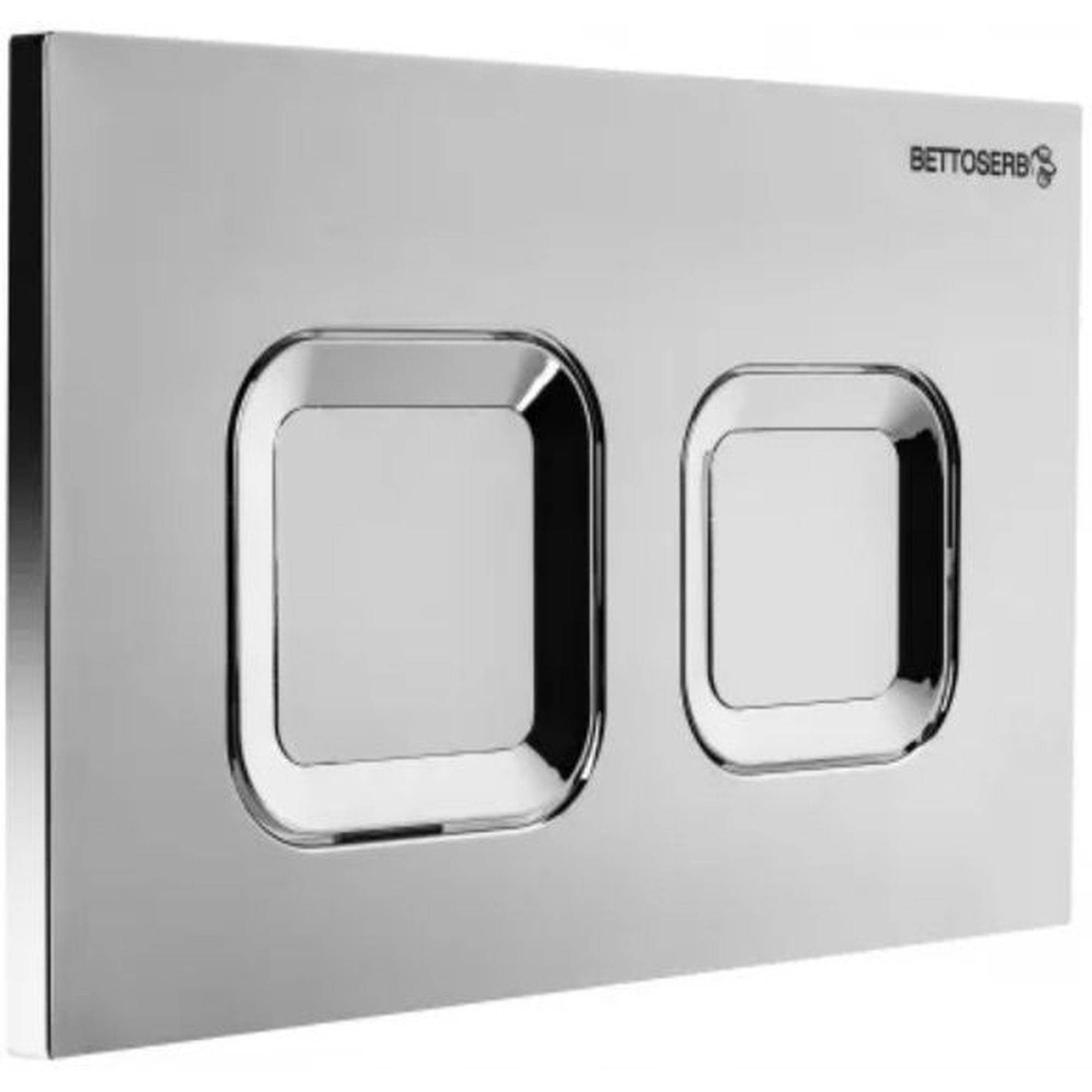 Система инсталляции для унитаза Bettoserb Sava Free Standing с клавишей смыва хром глянец квадратная 1637767