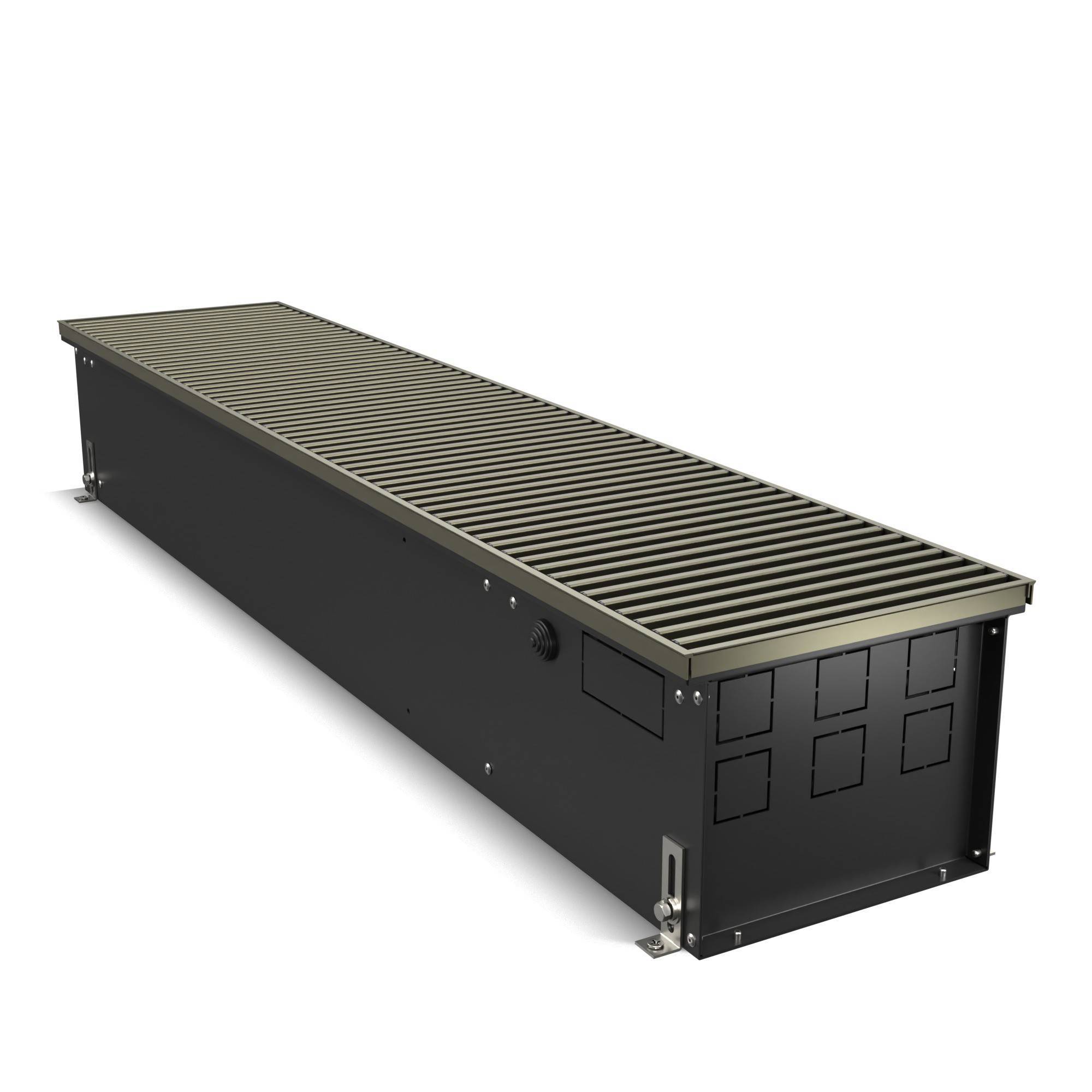 Конвектор внутрипольный Royal Thermo ATRIUM 190x250x2700 мм ATRIUM-190/250/2700-DG-U-DB