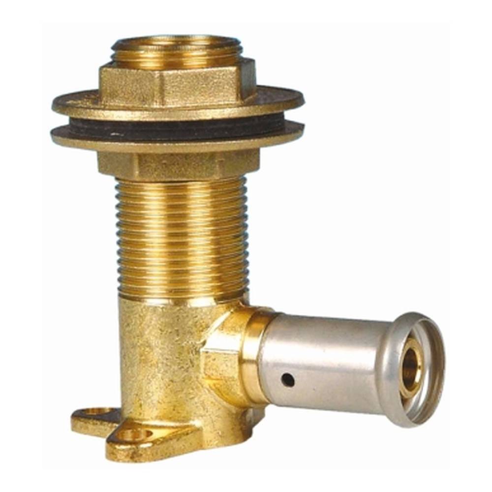 Водорозетка HENCO латунь пресс 16x3/4 НР 78 мм 8PK-1605