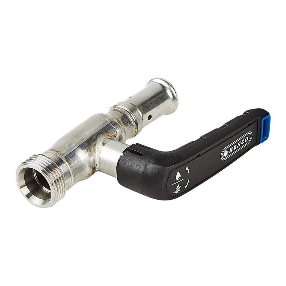 Кран шаровой Henco из нержавеющей стали пресс-EK 16x3/4 17-1606-EK