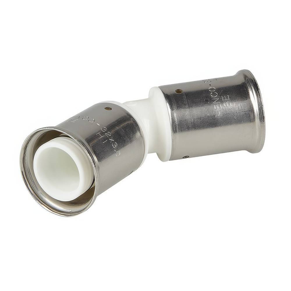 Угольник 45° HENCO PVDF пресс 26x26 мм 18-2626