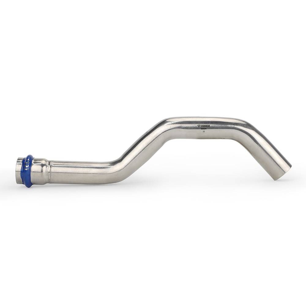 Обвод однораструбный Varmega Inox Press 22 мм V151203