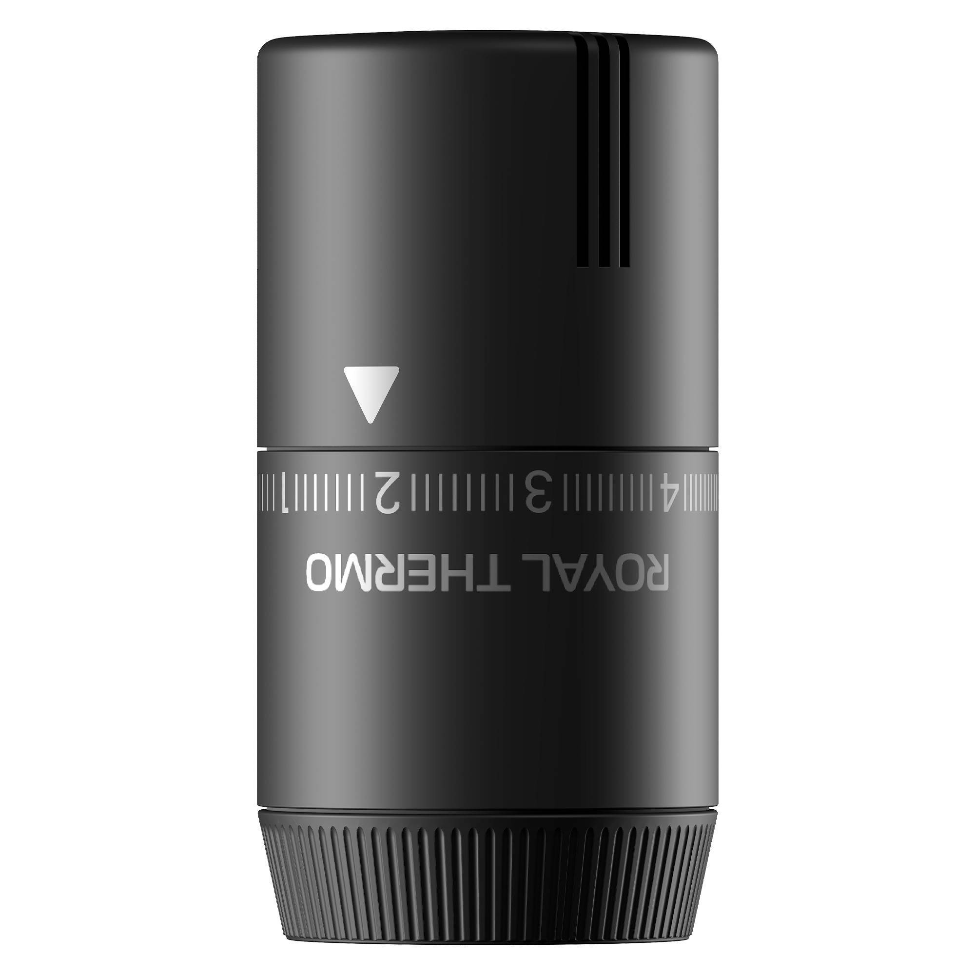 Термоголовка жидкостная Royal Thermo Design M30x1.5 черный НС-1697763