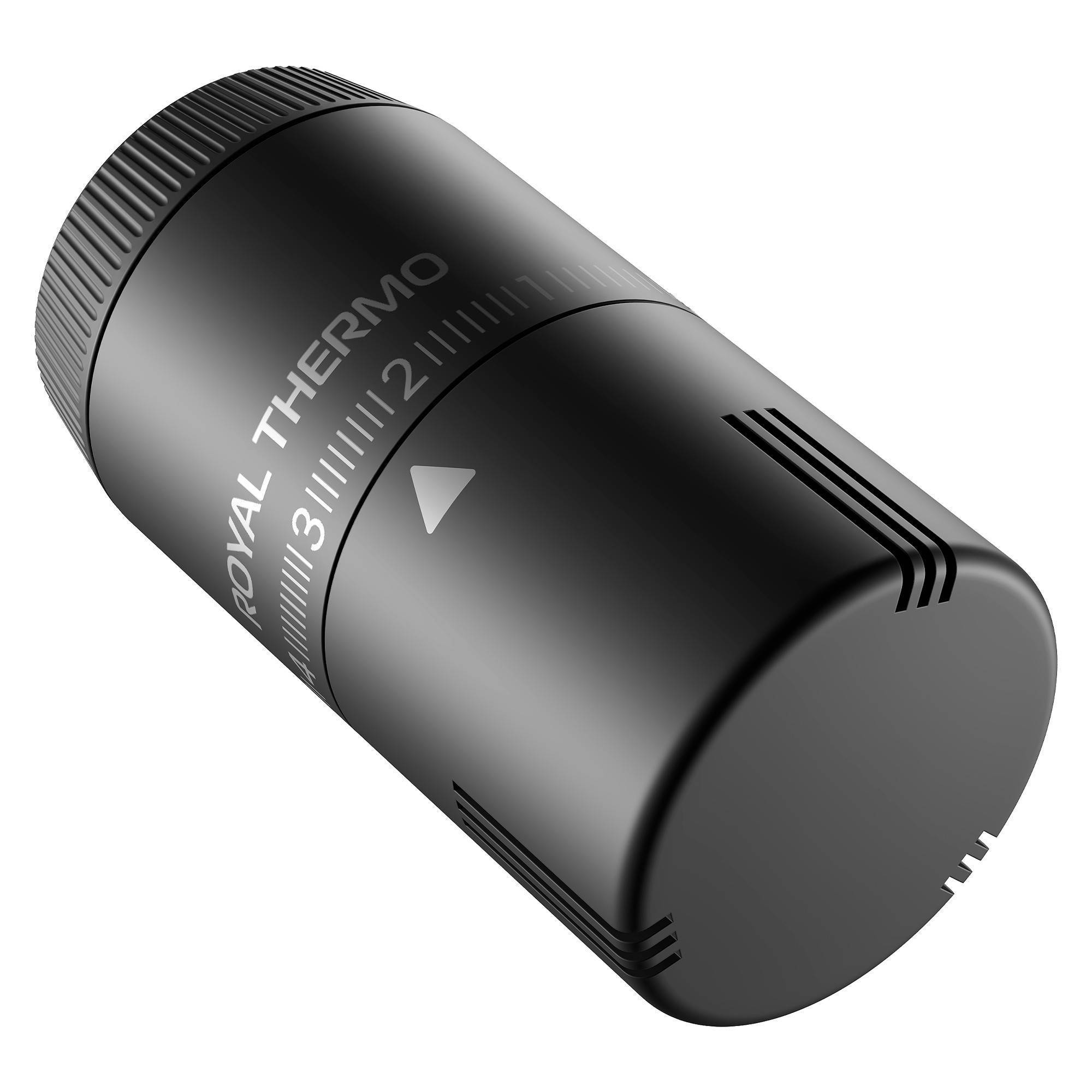 Термоголовка жидкостная Royal Thermo Design M30x1.5 черный НС-1697763