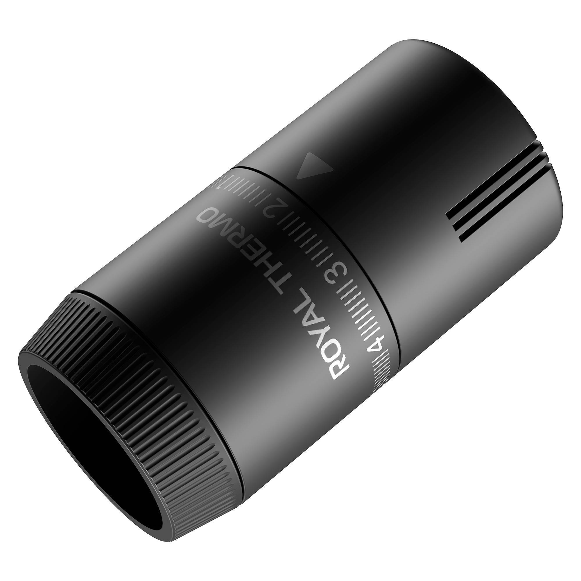 Термоголовка жидкостная Royal Thermo Design M30x1.5 черный НС-1697763