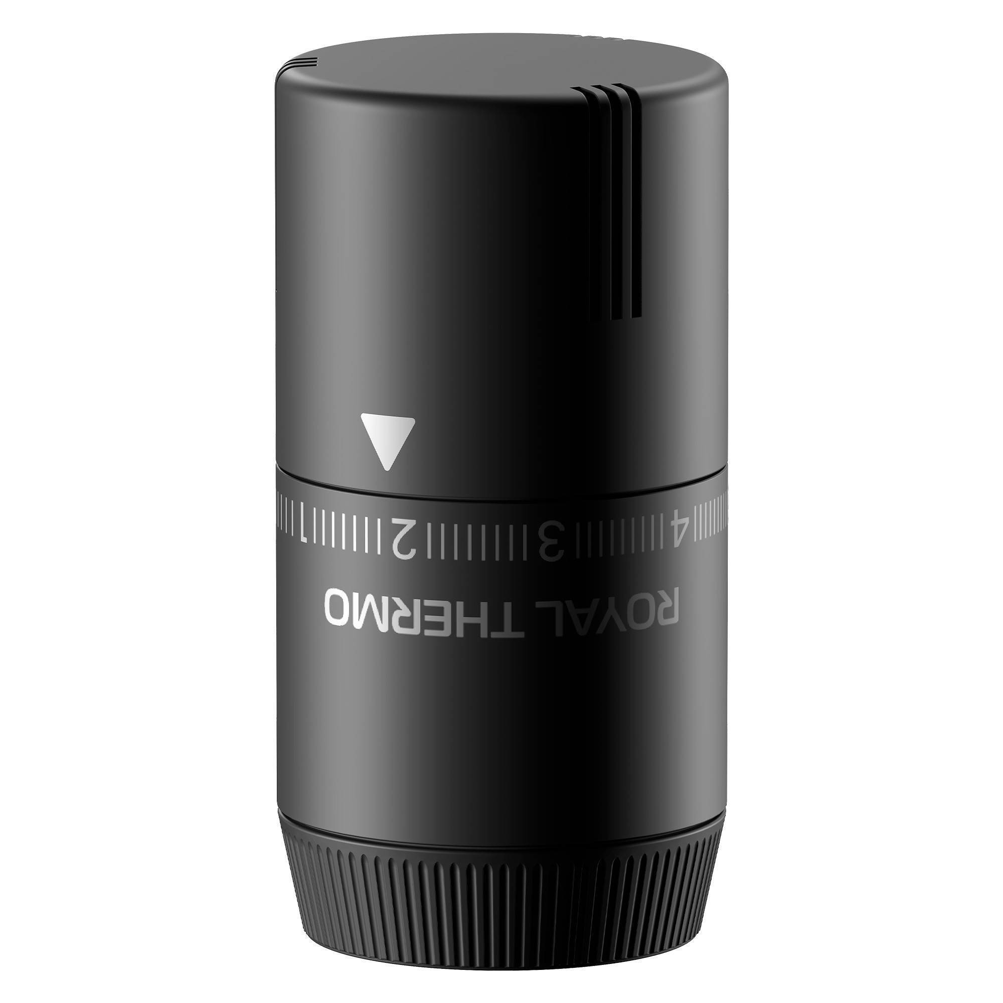 Термоголовка жидкостная Royal Thermo Design M30x1.5 черный НС-1697763