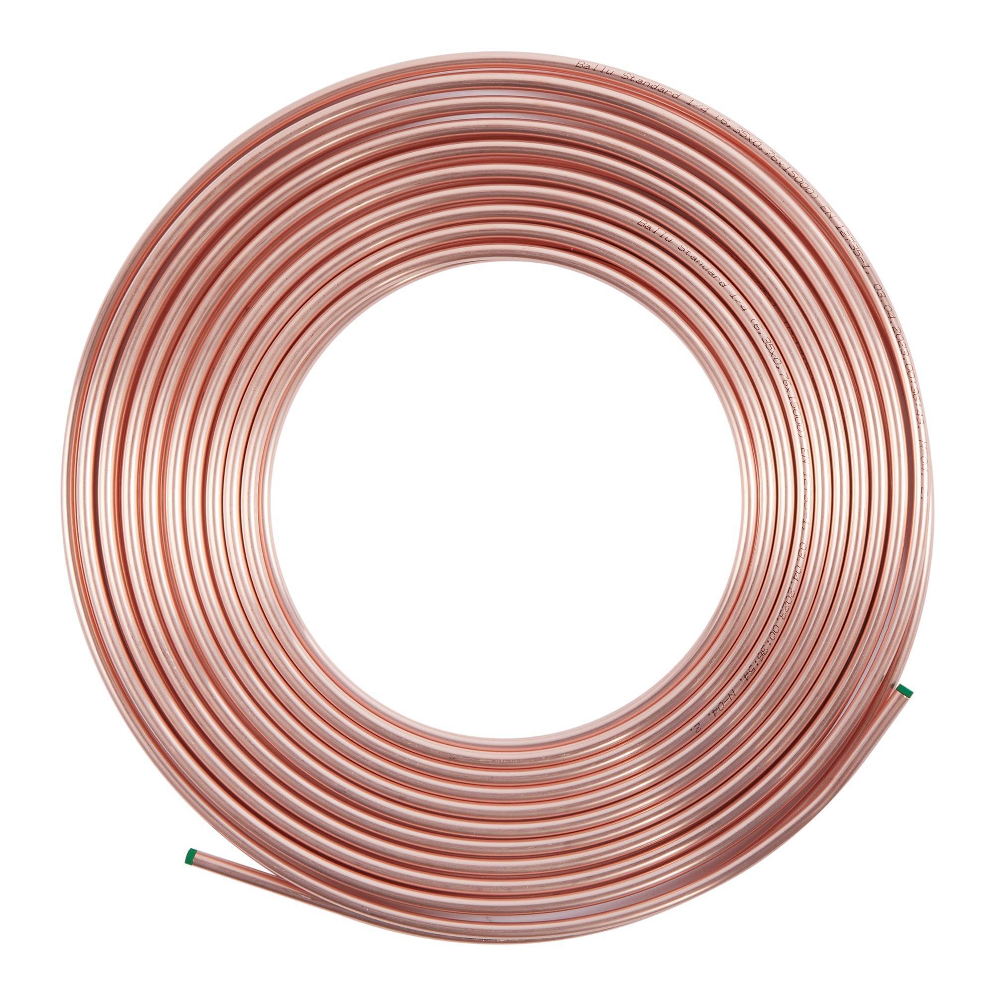 Труба медная отожженная Standard 6,35х0,76 мм (1/4 дюйма) бухта 15 м 1184729