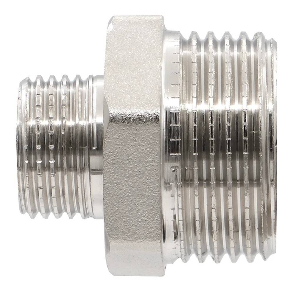 Ниппель переходной VIEIR 1 1/4 x 3/4 дюйма НН усиленный никелированный SHN64-Z